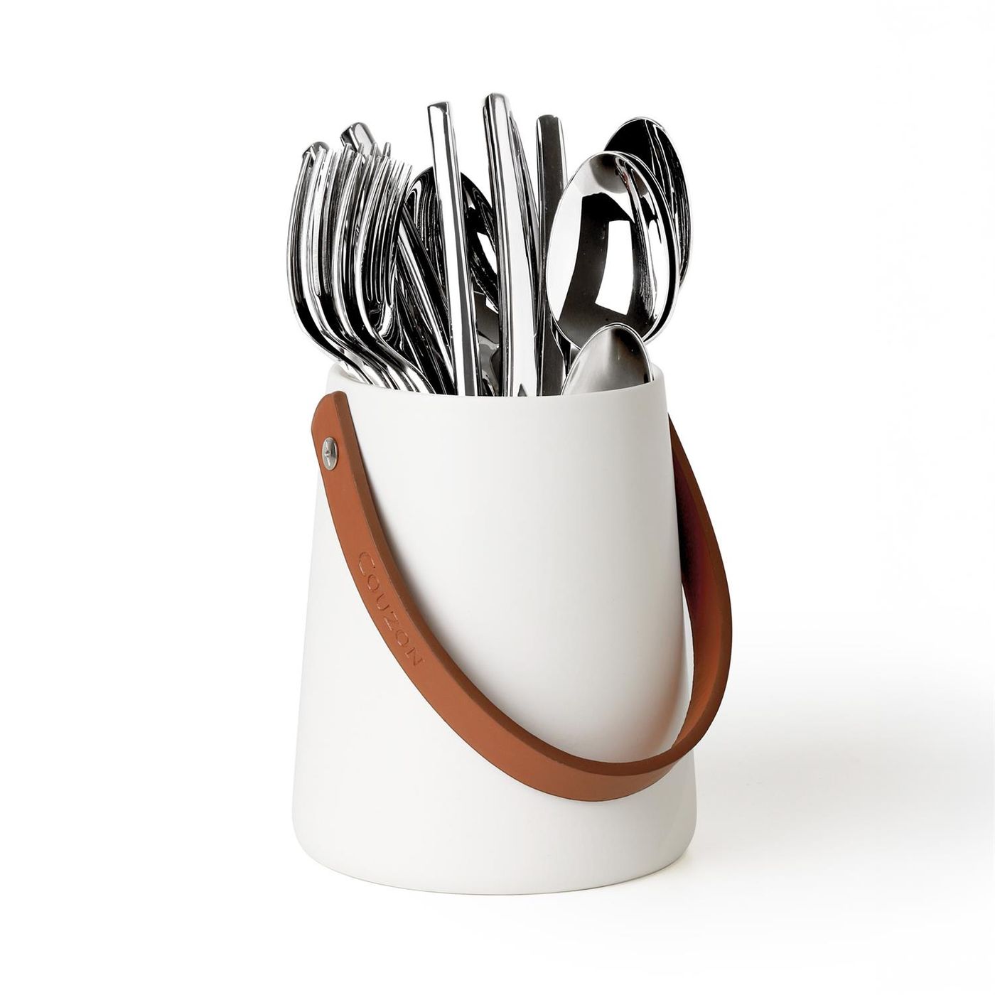 Pot de rangement Skin pour 24 couverts