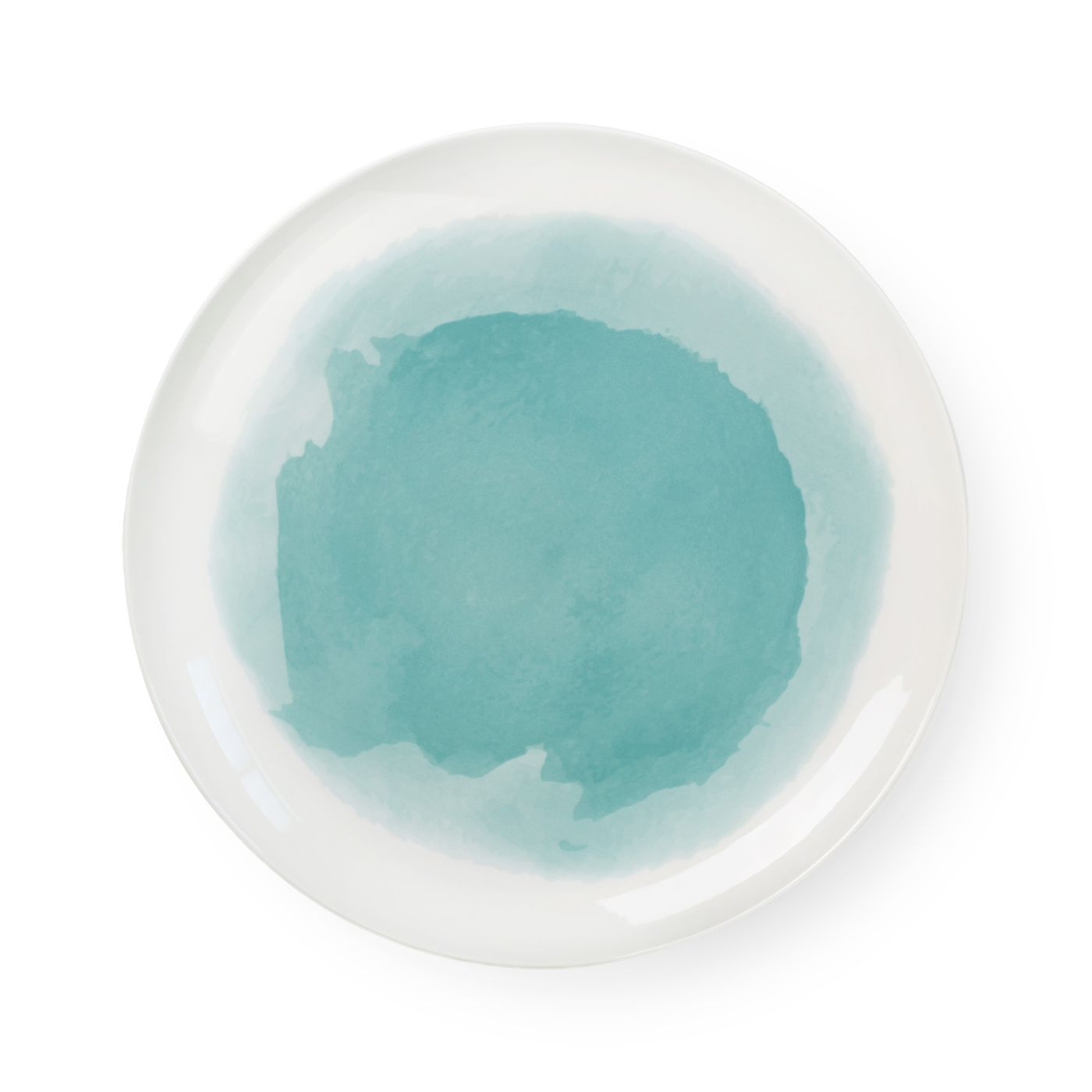 Assiette plate FLASH turquoise 27 cm
