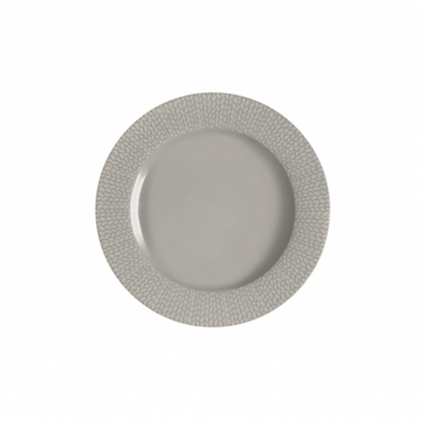 Assiette dessert GRAIN DE MALICE gris