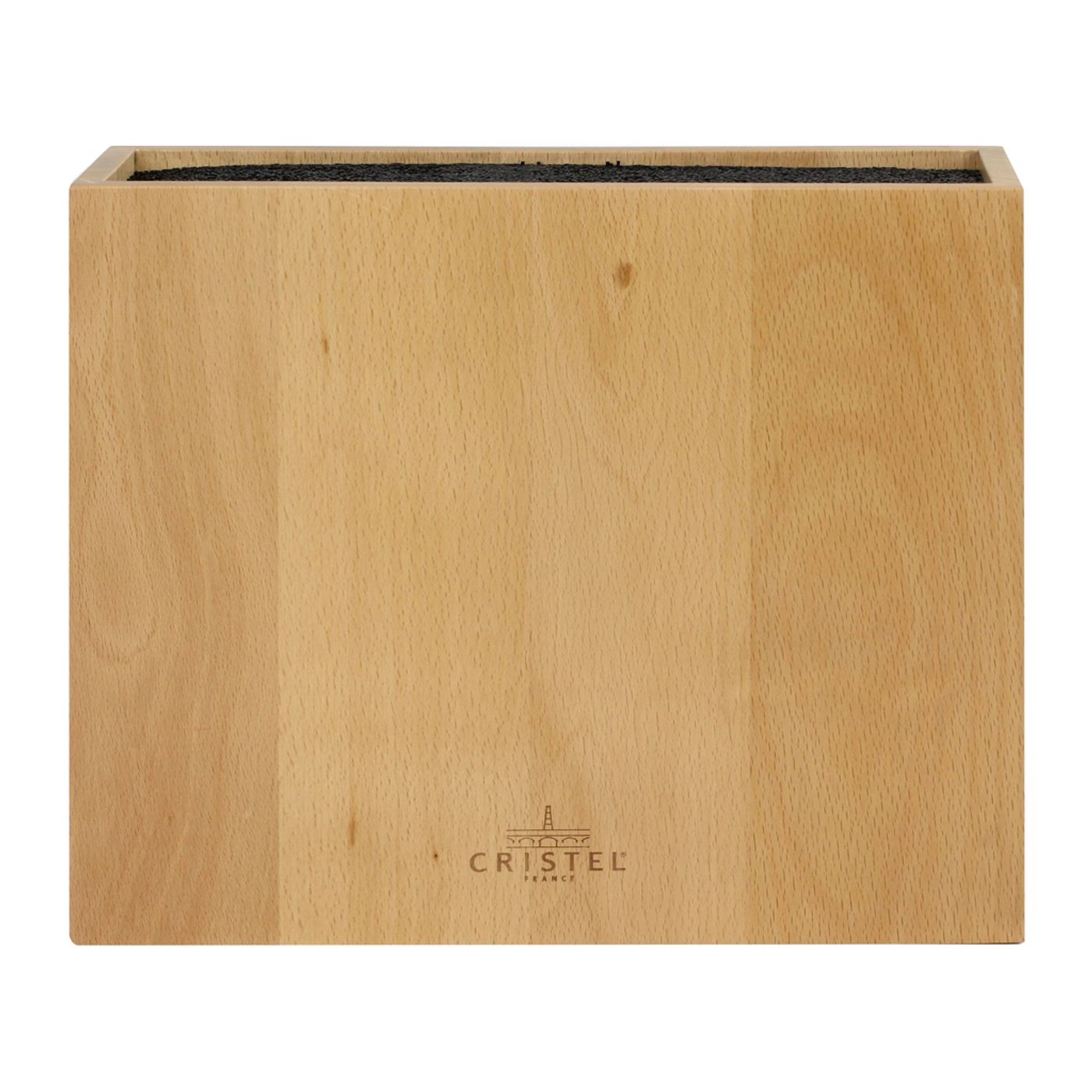 Bloc couteaux rectangulaire en hêtre