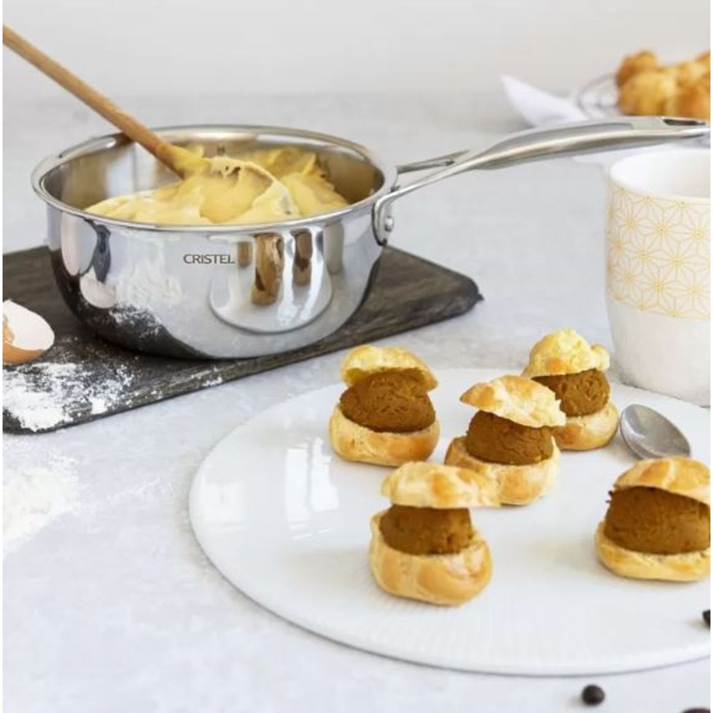 Casserole inox Castel'Pro® fixe 14cm