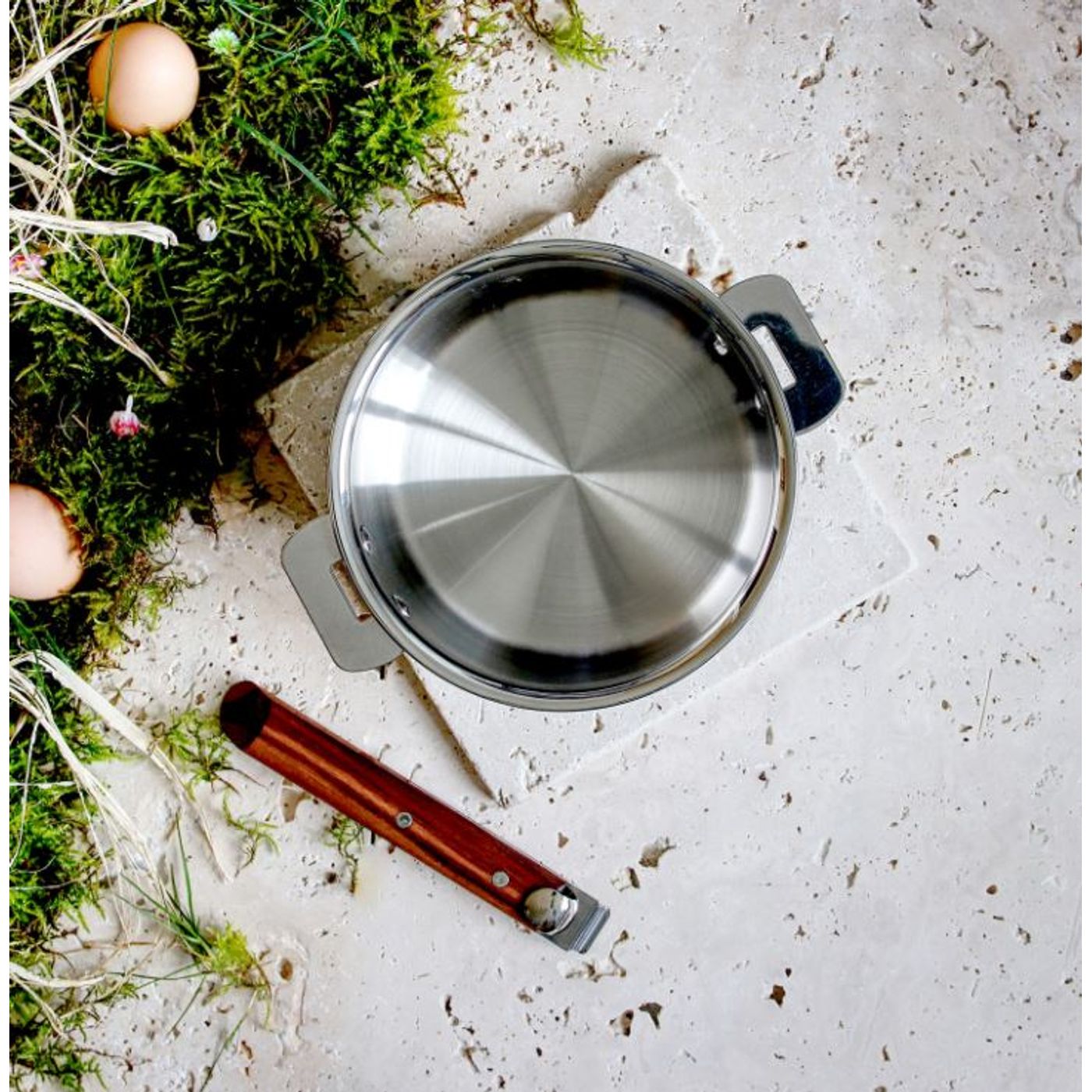Casserole inox Casteline amovible 14cm