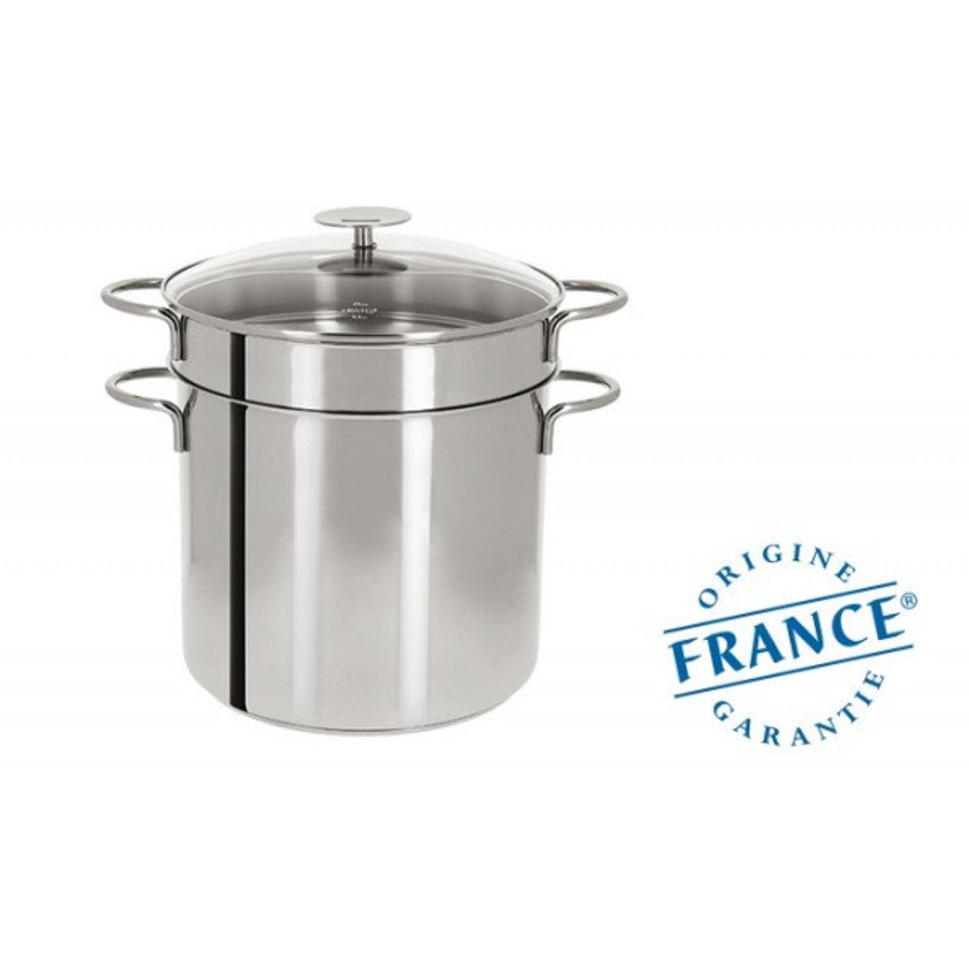 Cuit-pâtes inox Mutine fixe 22cm