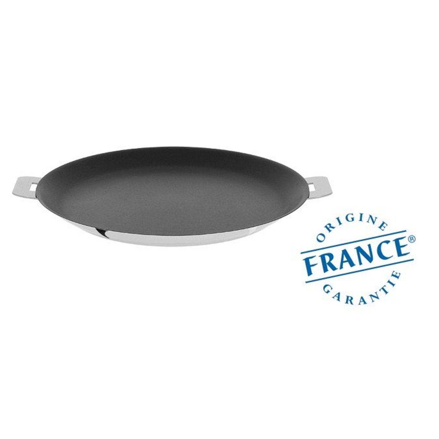 Crêpière inox anti-adhérent Exceliss Mutine amovible 26cm
