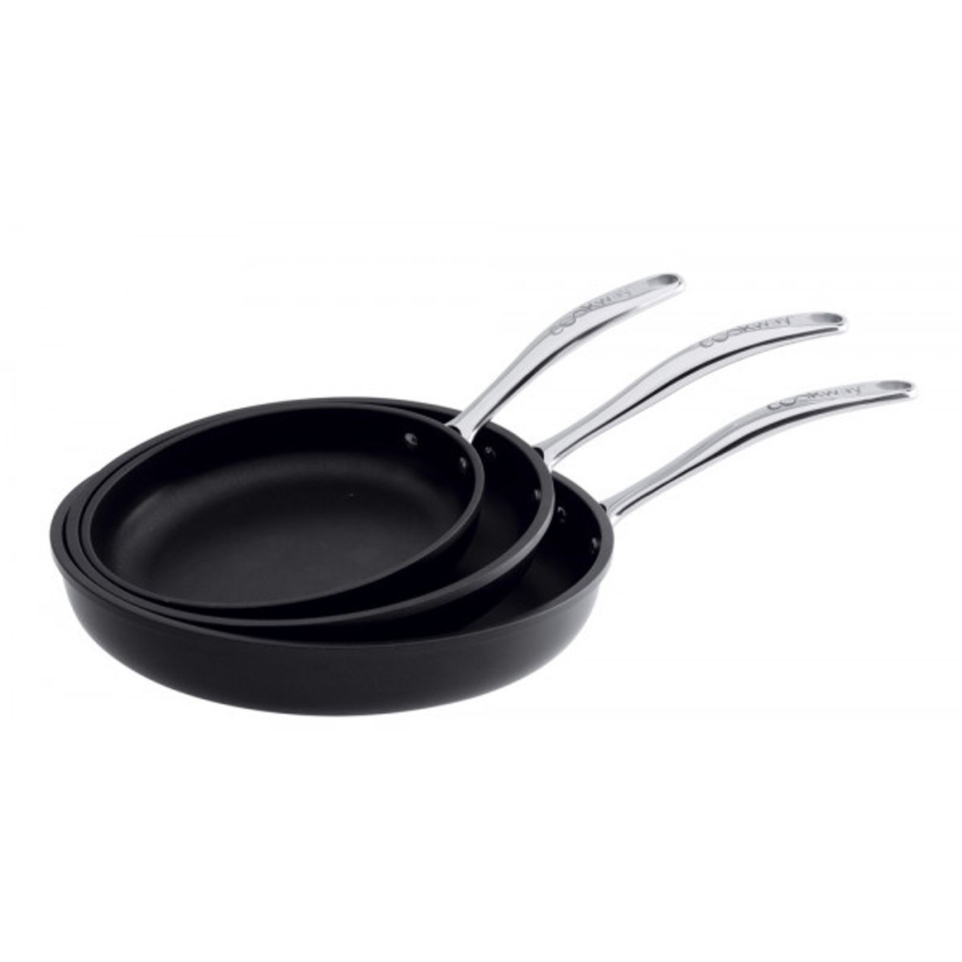 Poêle aluminium - Cookway Master inox 32cm