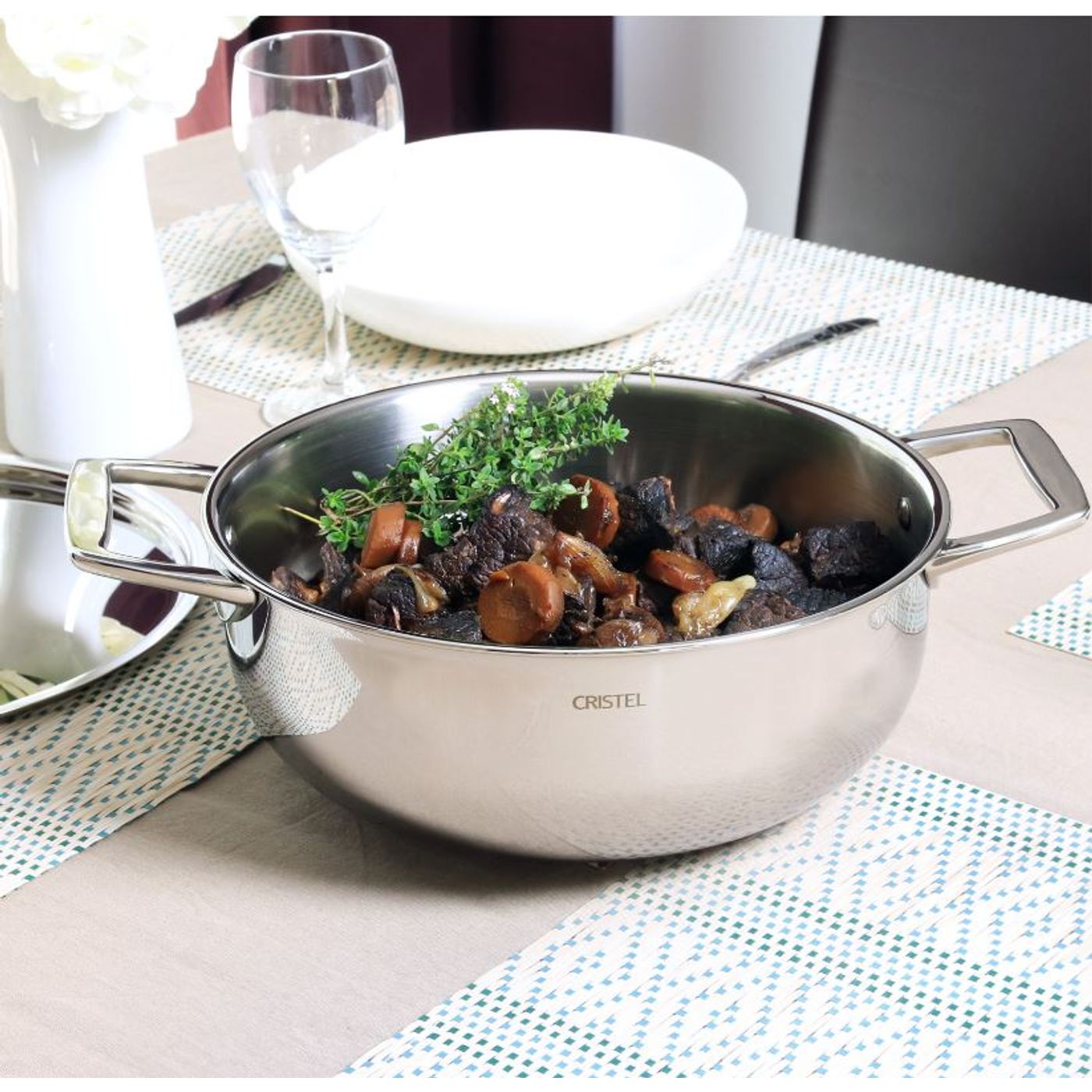 Faitout inox Castel'Pro 20cm