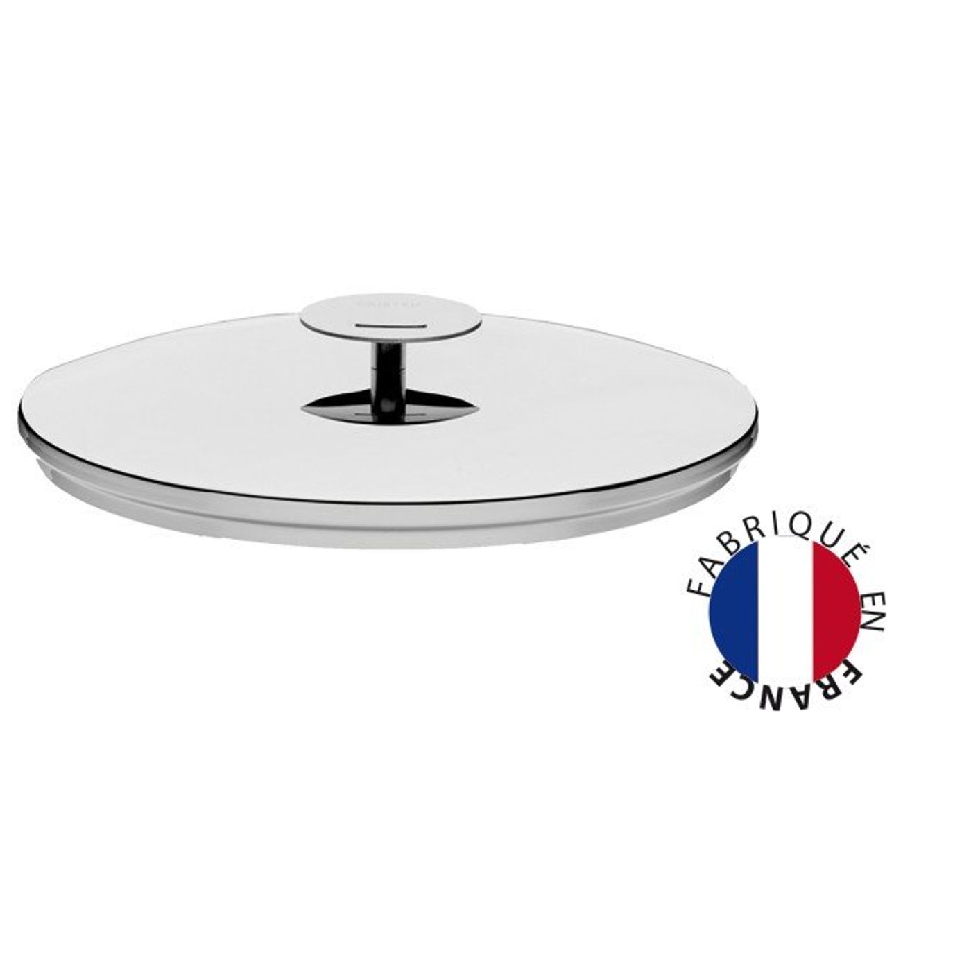 Couvercle inox Graphite 14cm