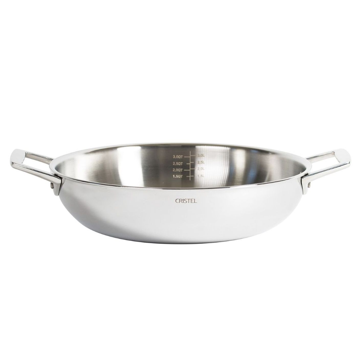 Plat Sautoir Castel Pro Inox 28 cm