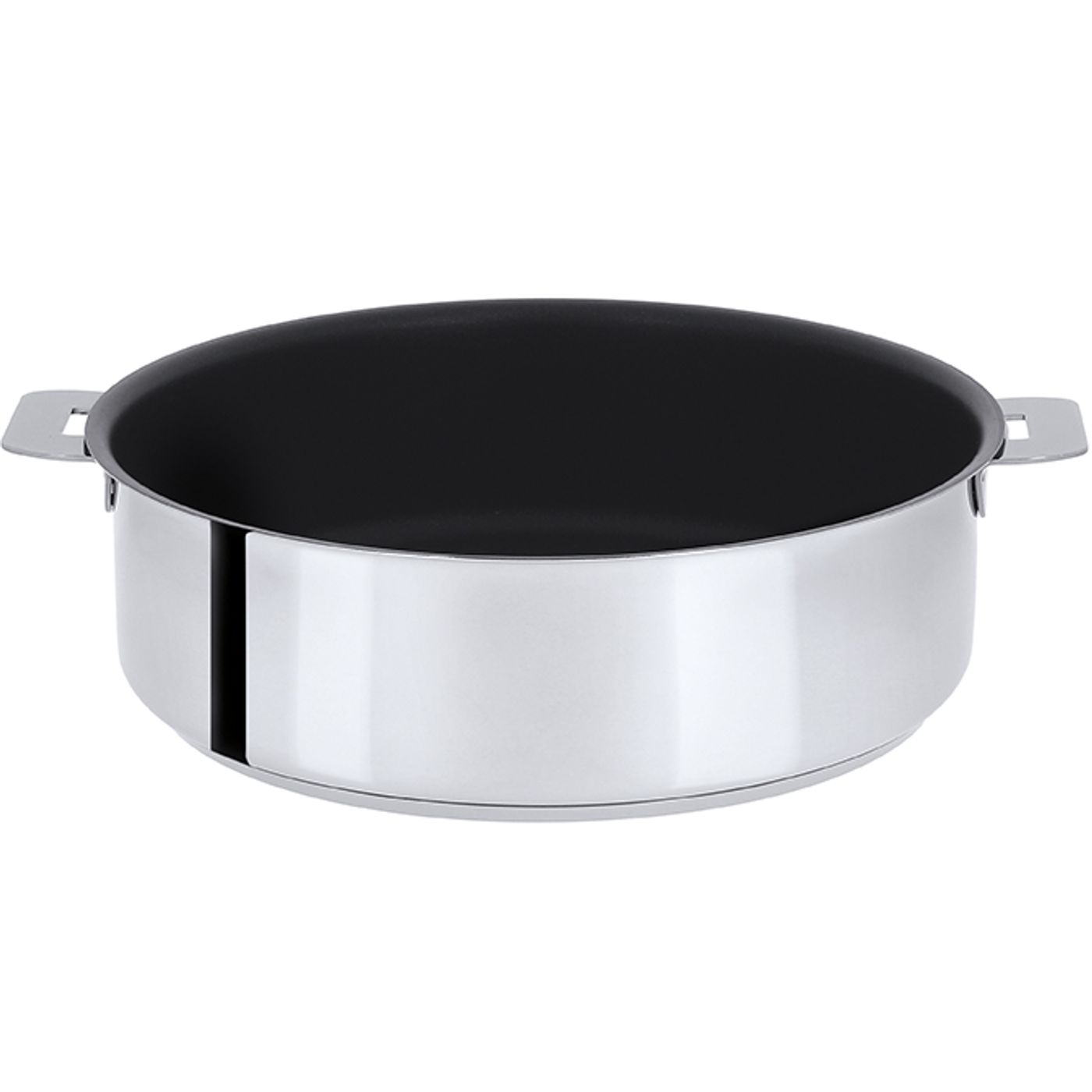 Sauteuse inox anti-adhérent Exceliss Mutine amovible 22cm