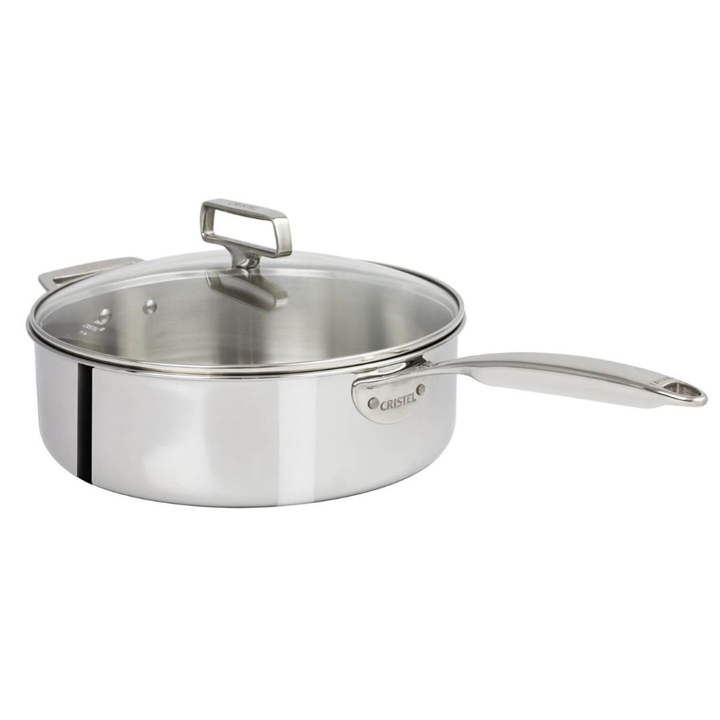 Sauteuse Castel'Pro Inox 24 cm