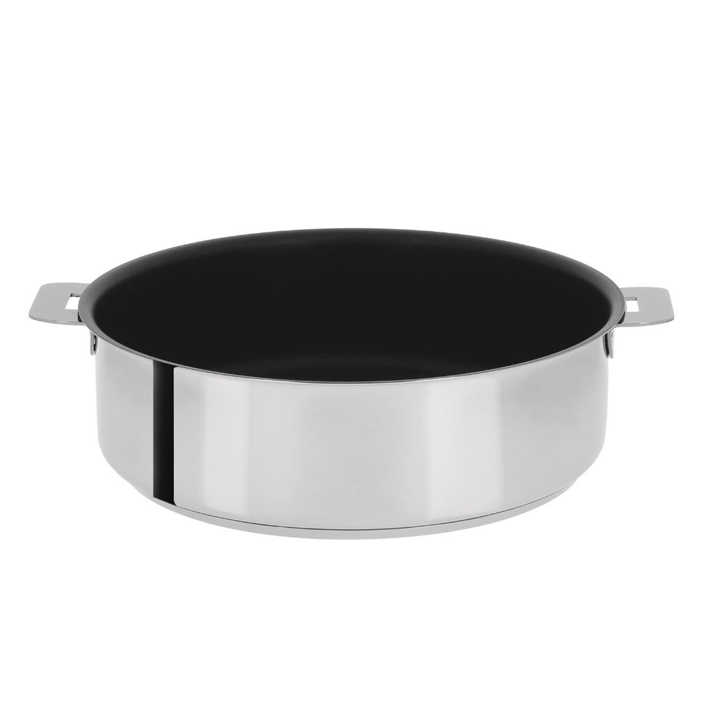 Sauteuse inox anti-adhérent Exceliss Mutine amovible 24cm
