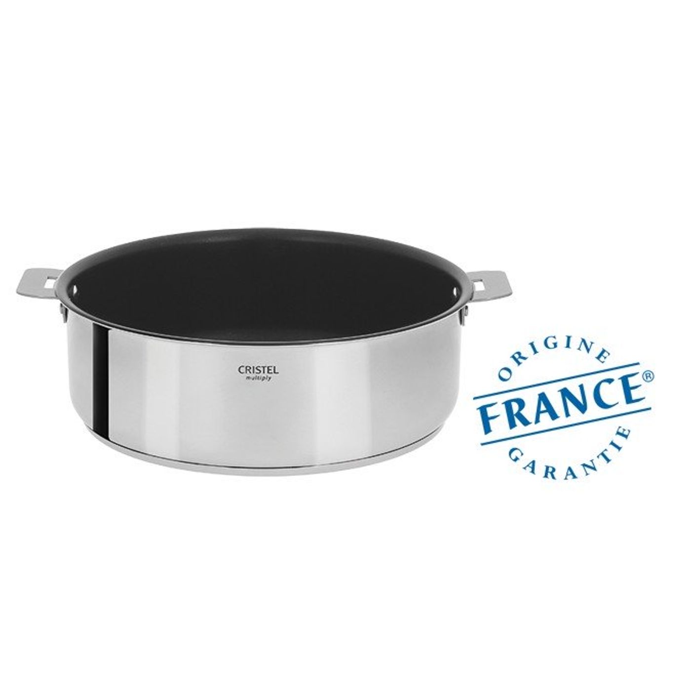 Sauteuse inox anti-adhérent Exceliss Casteline amovible 24cm