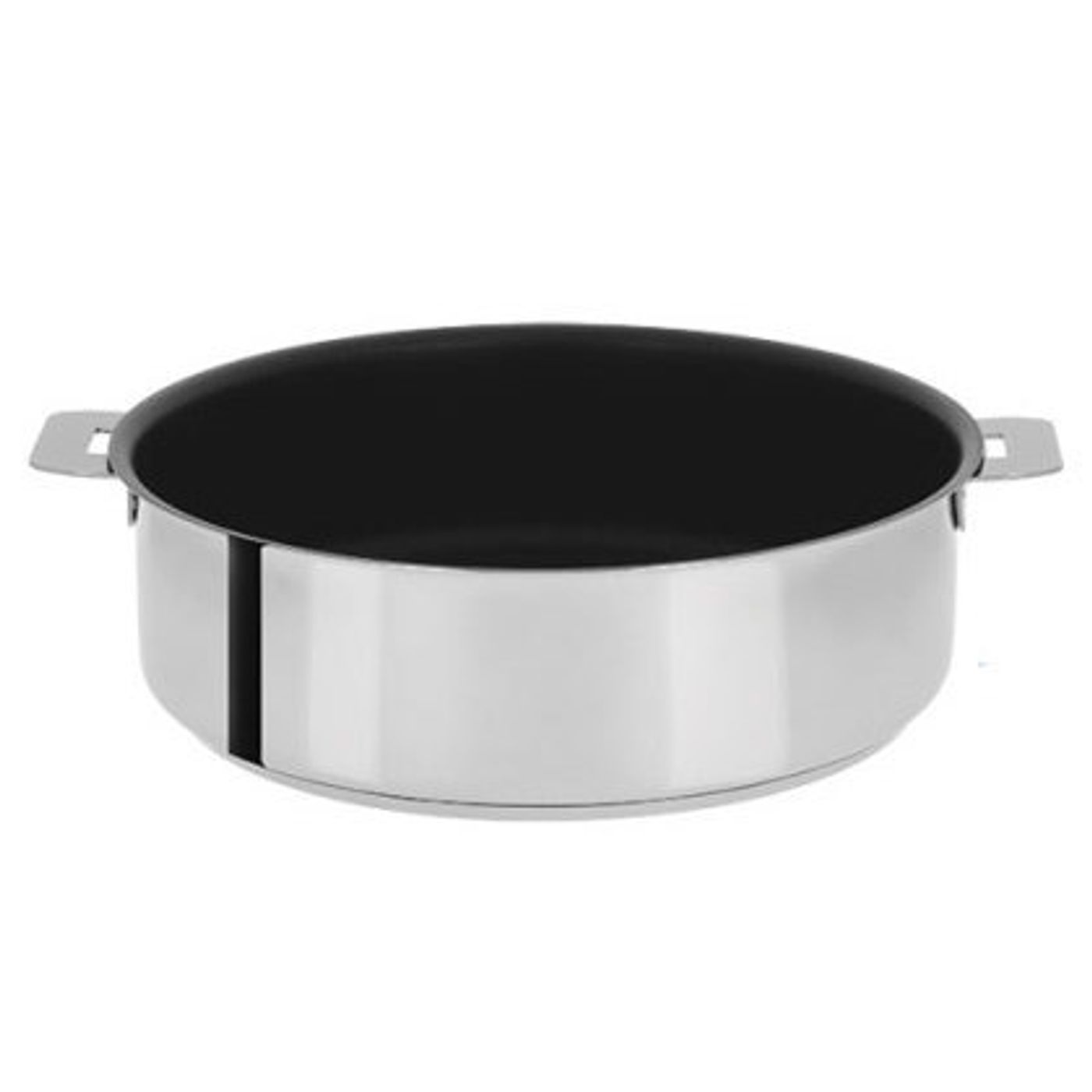Sauteuse inox anti-adhérent Exceliss Mutine amovible 28cm