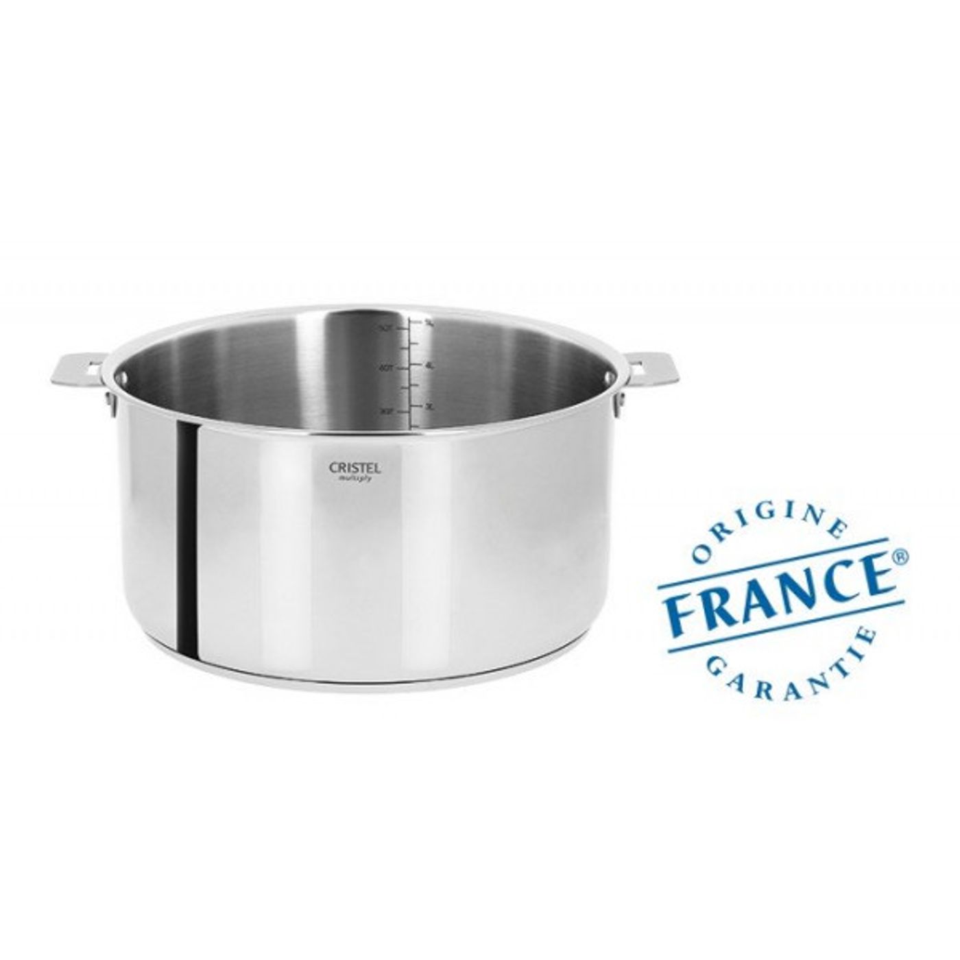 Série de 3 casseroles inox Casteline amovible