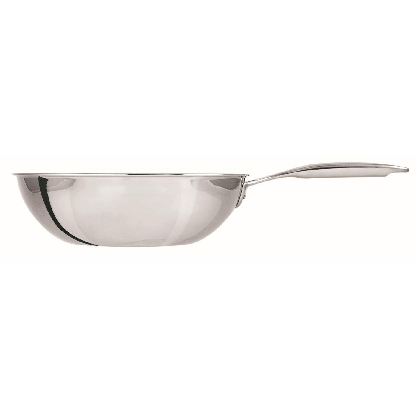 Wok inox 30 cm Castel'Pro