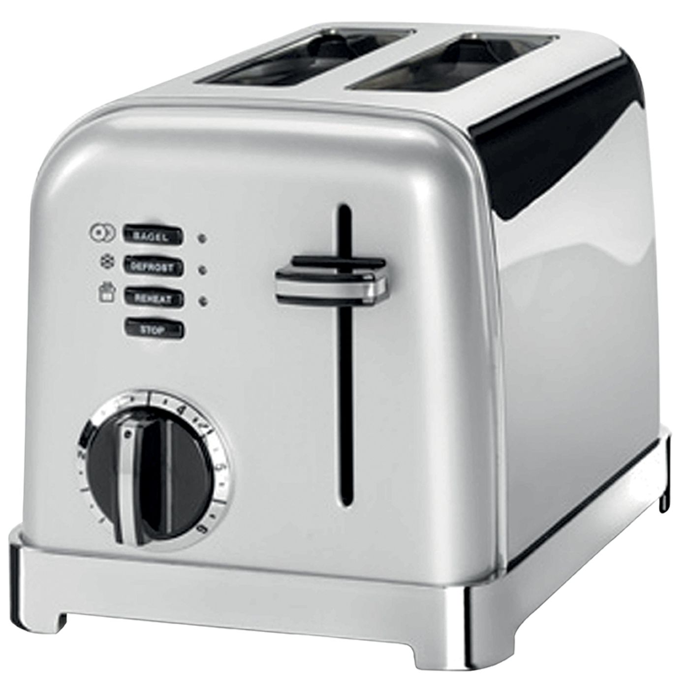 Toaster 2 tranches gris perle CPT160SE
