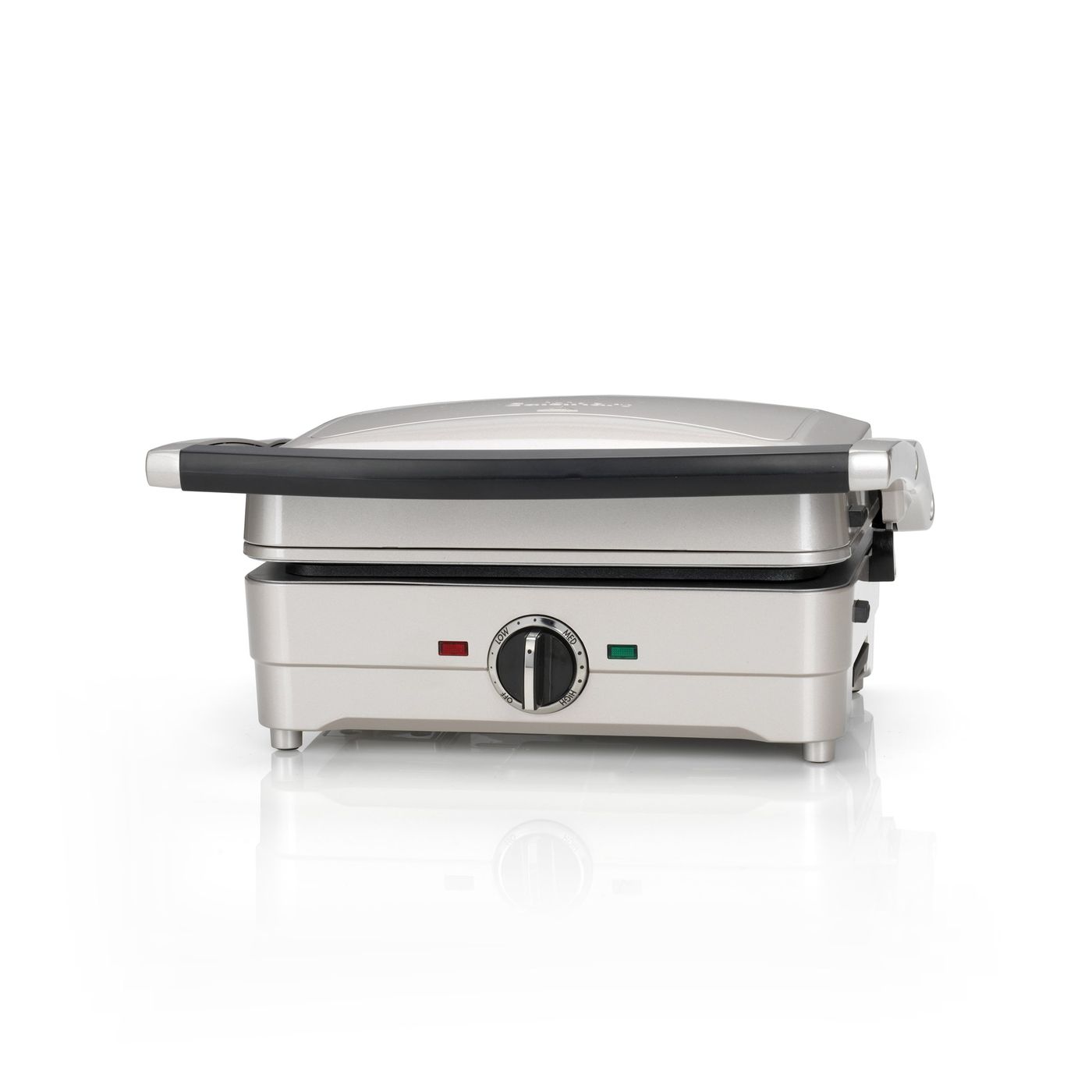 Grill, gaufrier et appareil à omelette 3 en 1 Gris perle - GRMS3E