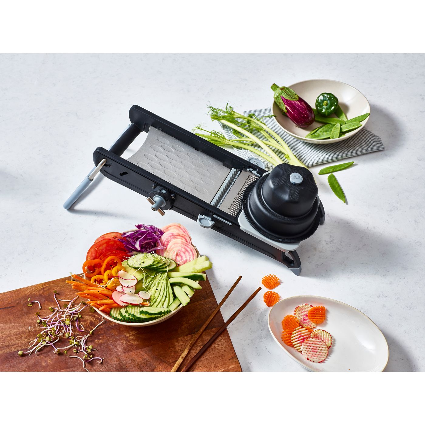 Mandoline Swing Plus noire