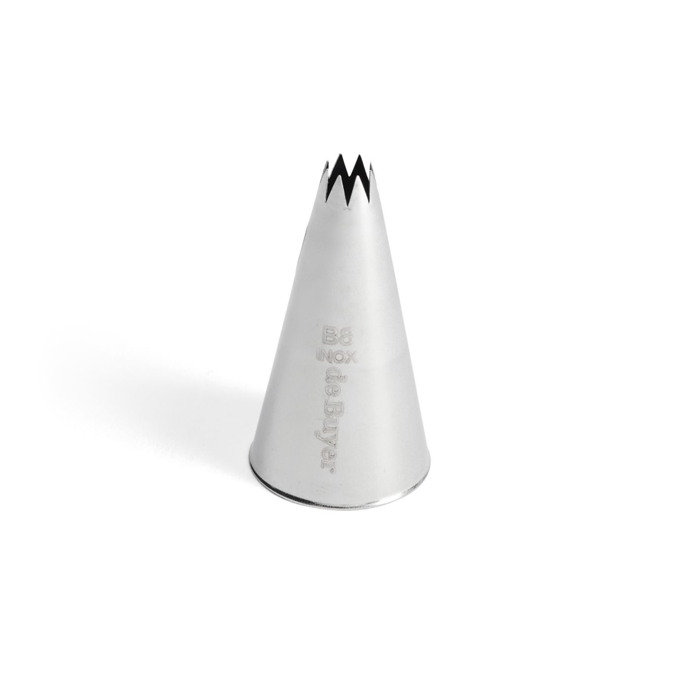 Douille Inox cannelée B8