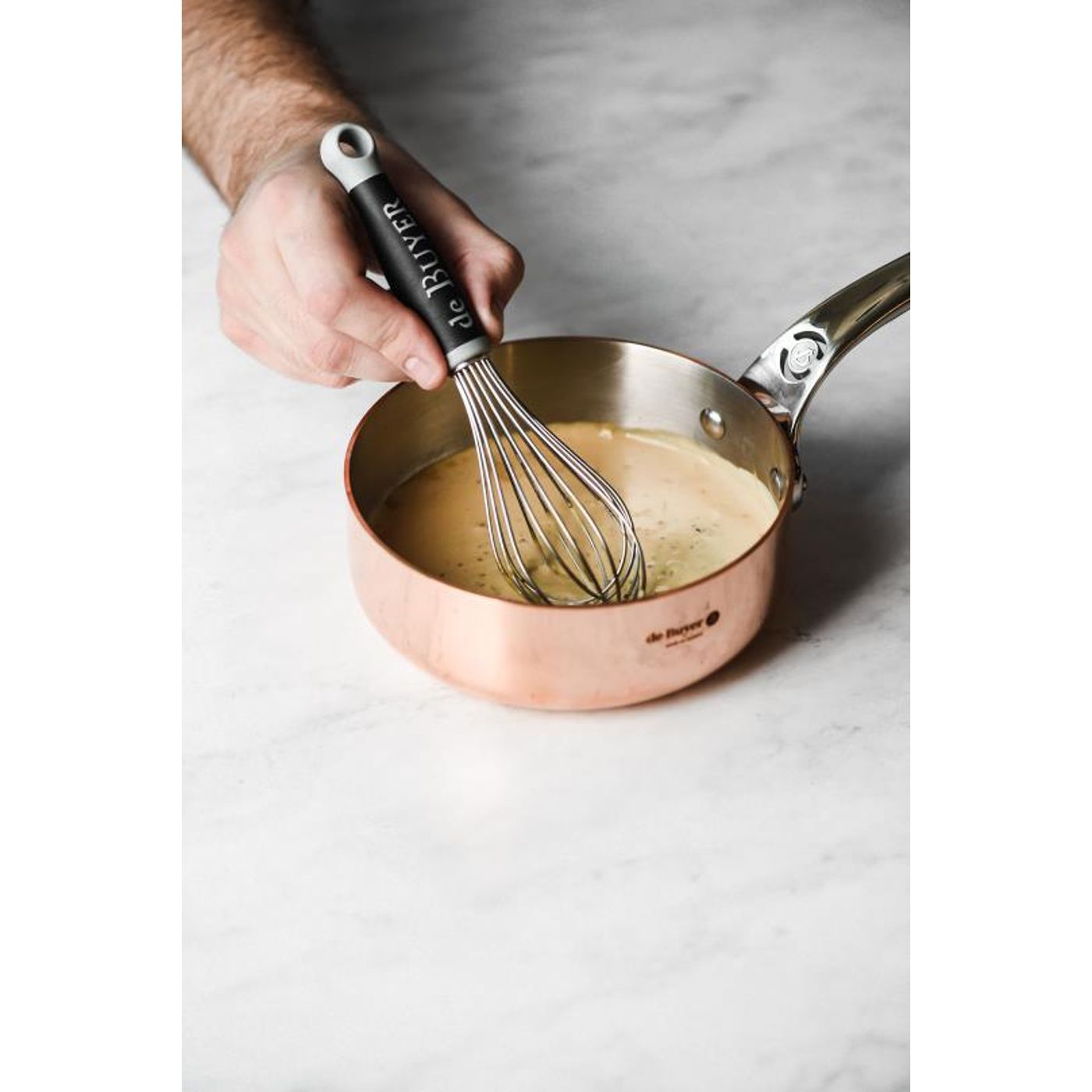 Fouet professionnel fils inox Goma 30cm