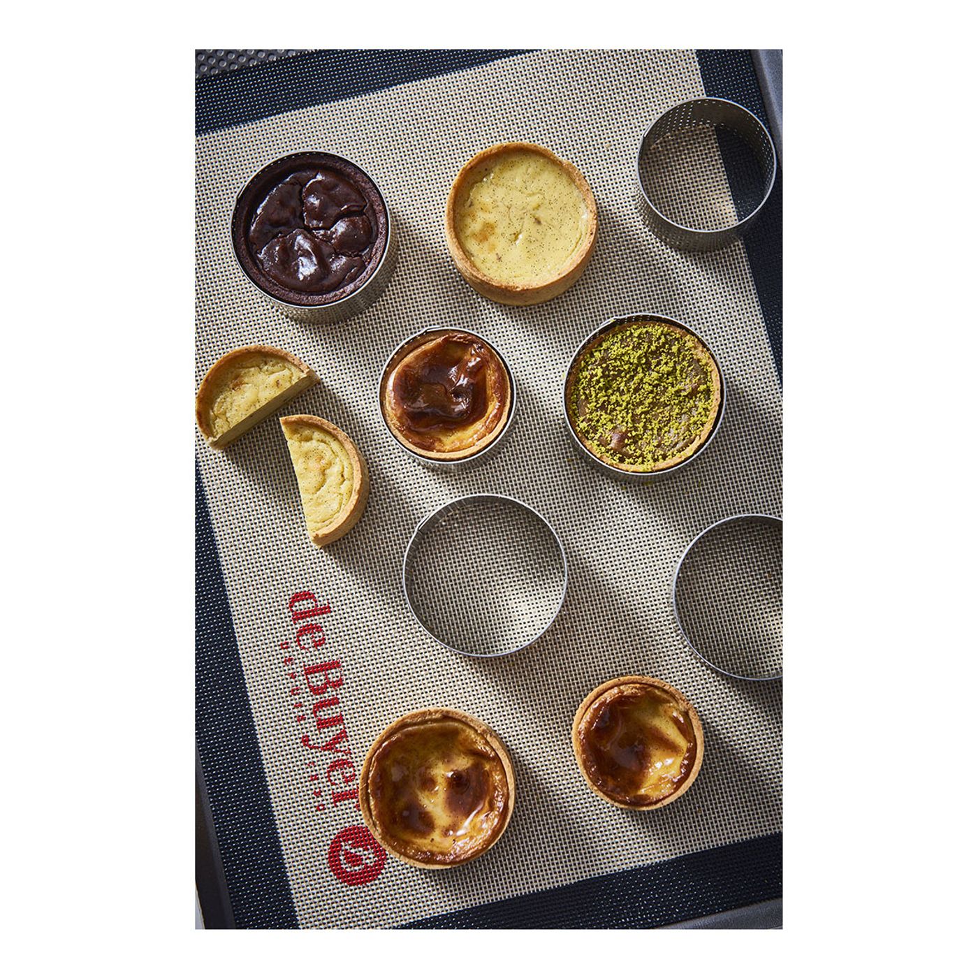 Tapis de cuisson micro-aéré en fibre de verre siliconée 40 x 30 cm