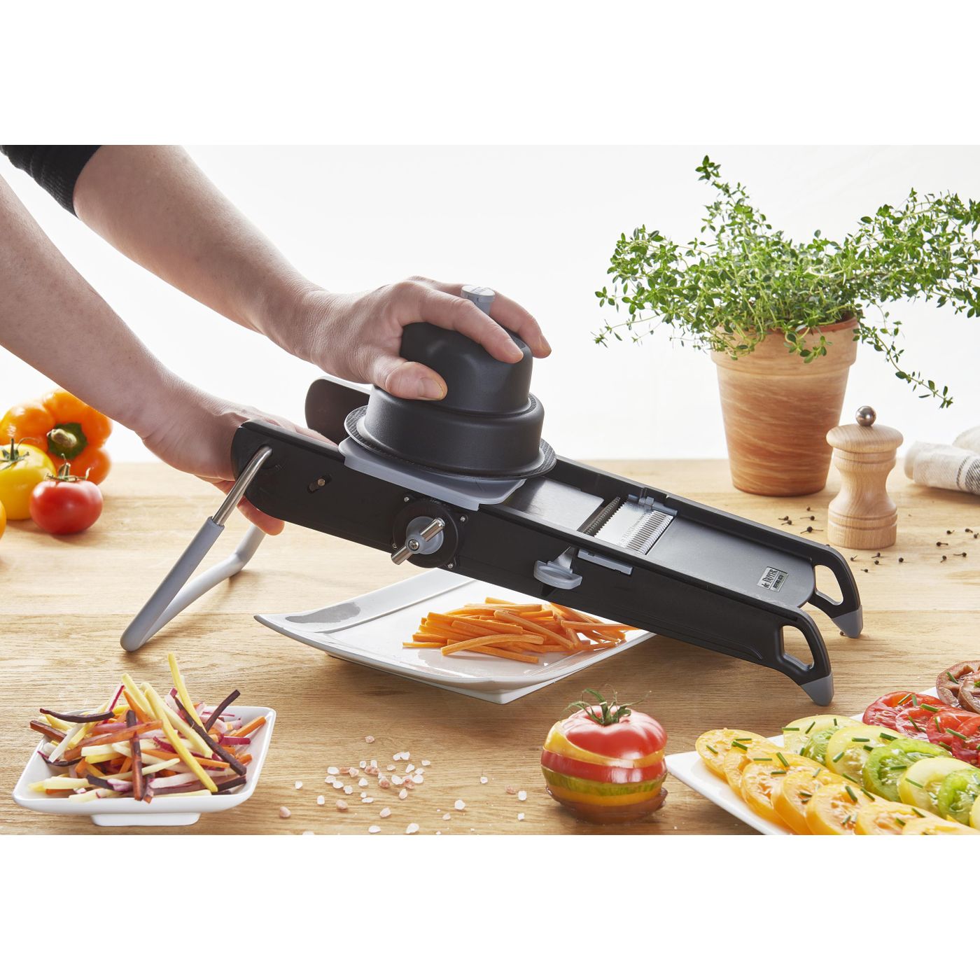 Mandoline SWING PLUS noire