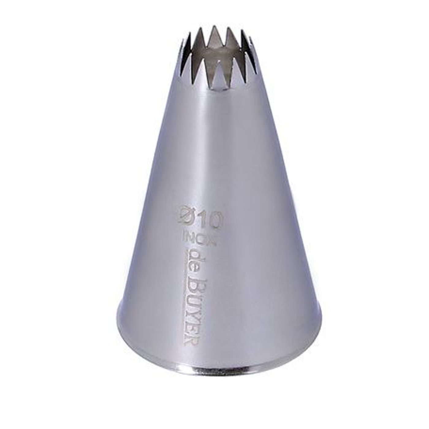 Douille à petits fours inox 12 dents