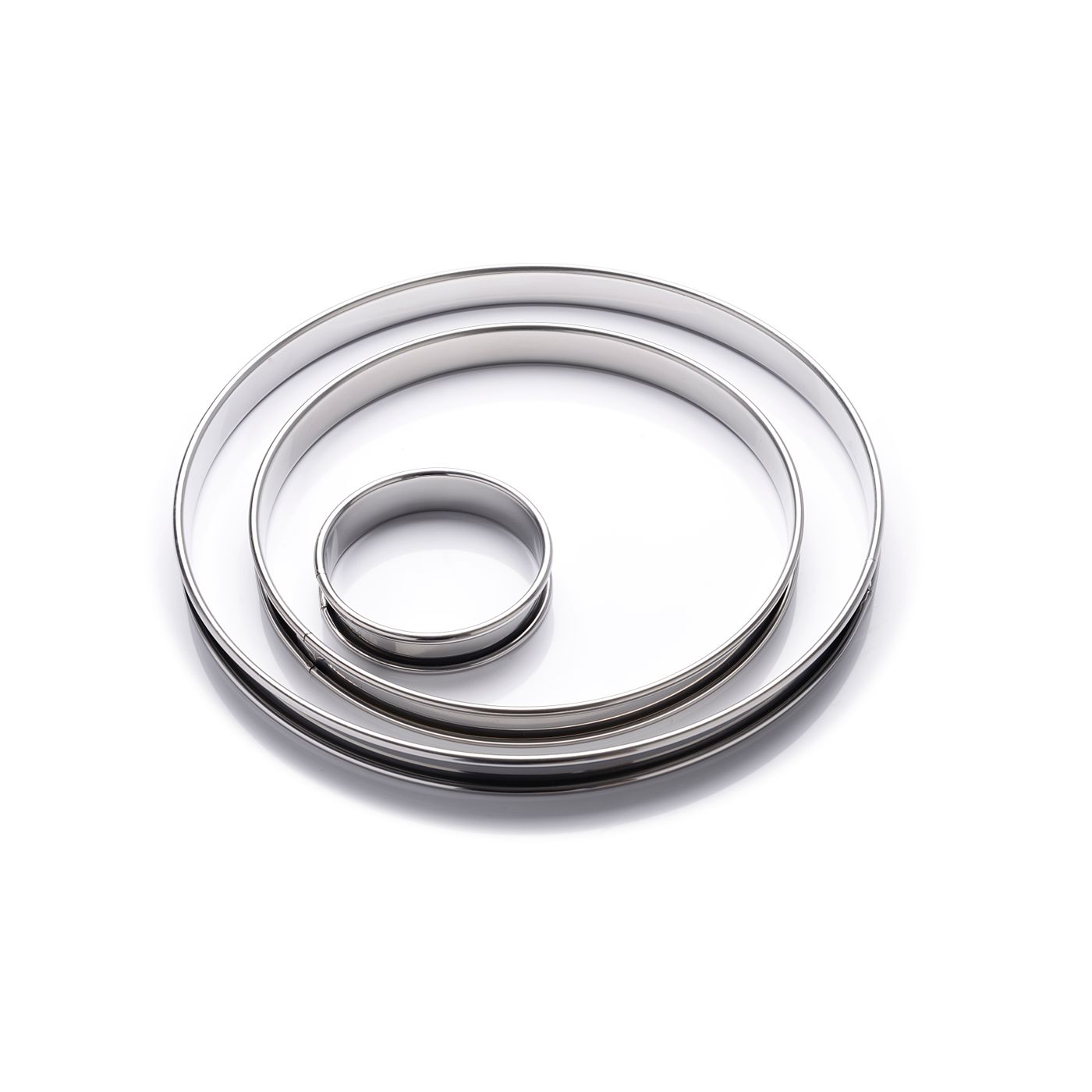 Cercle à tarte et tartelette 22 cm