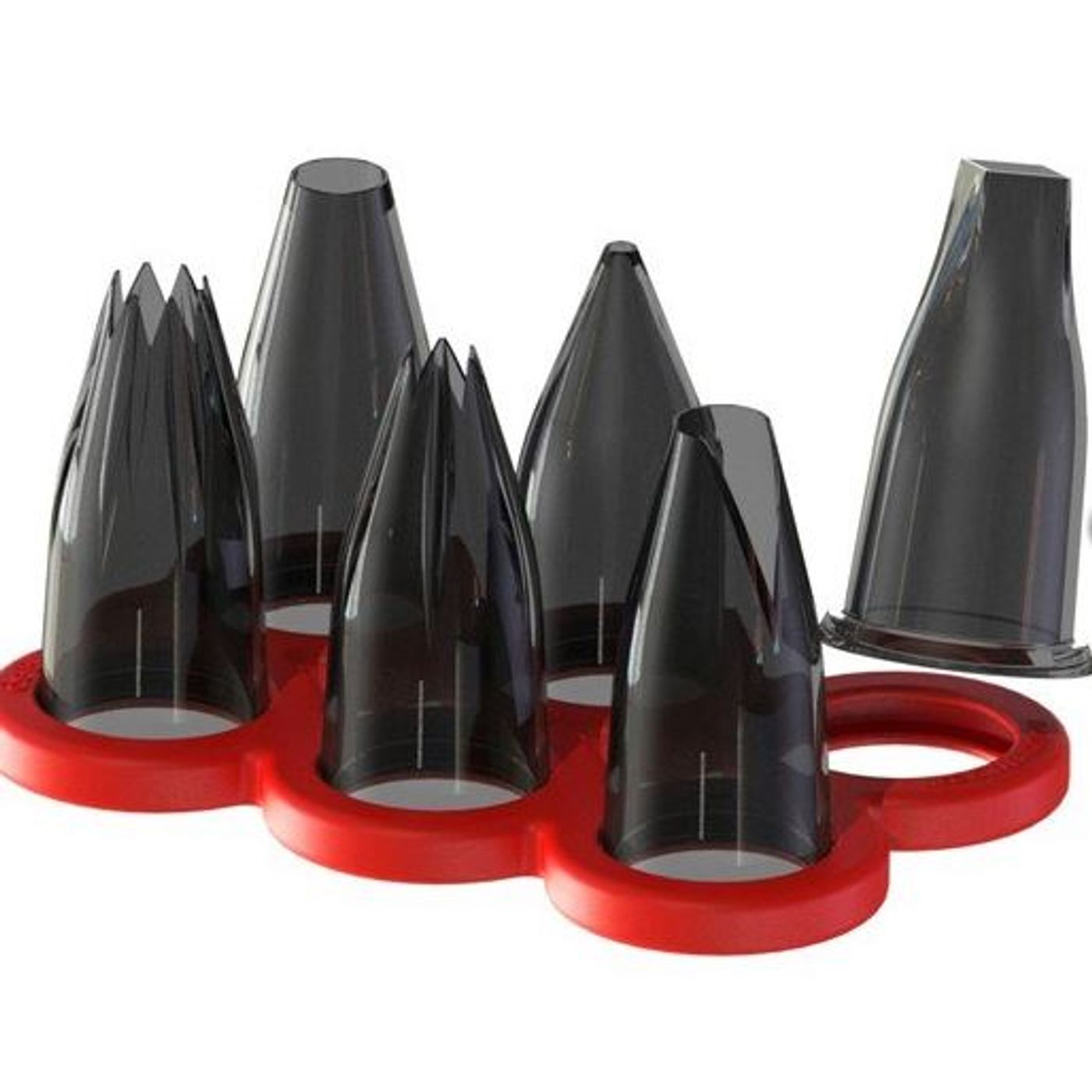 Coffret 6 douilles tritan + support