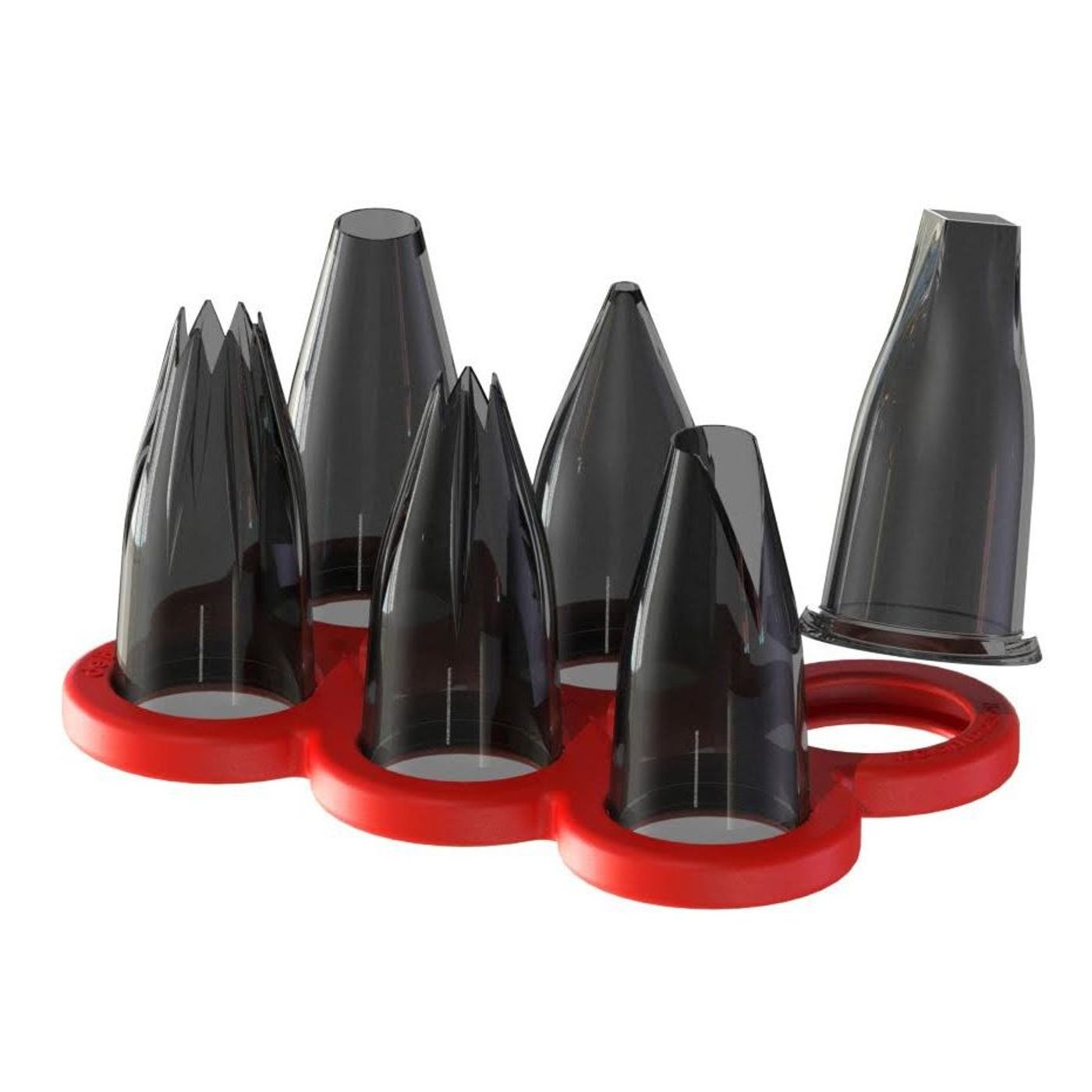Coffret 6 douilles tritan + support