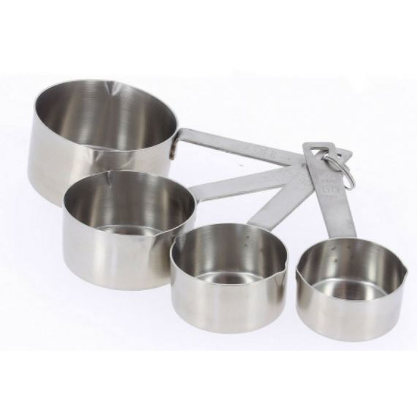 Lot de 4 mesures inox