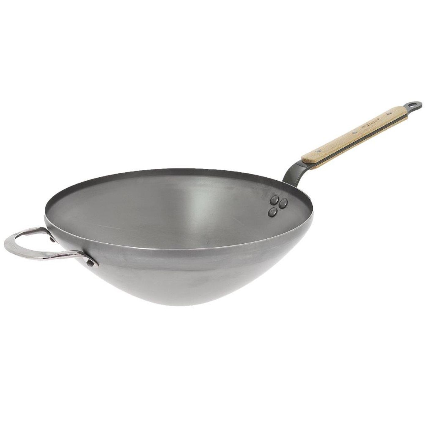 Wok Mineral B Bois 32 cm