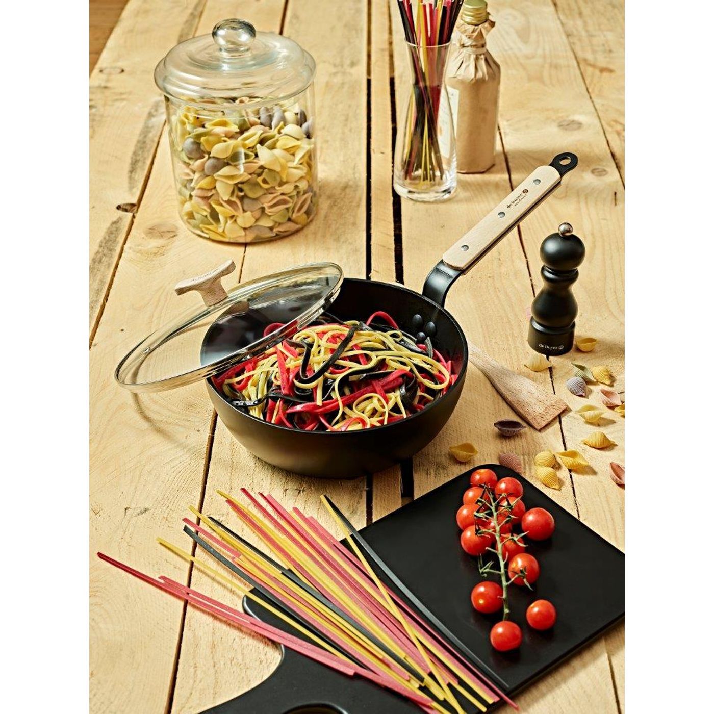 Sauteuse bombée CHOC B BOIS 28 cm