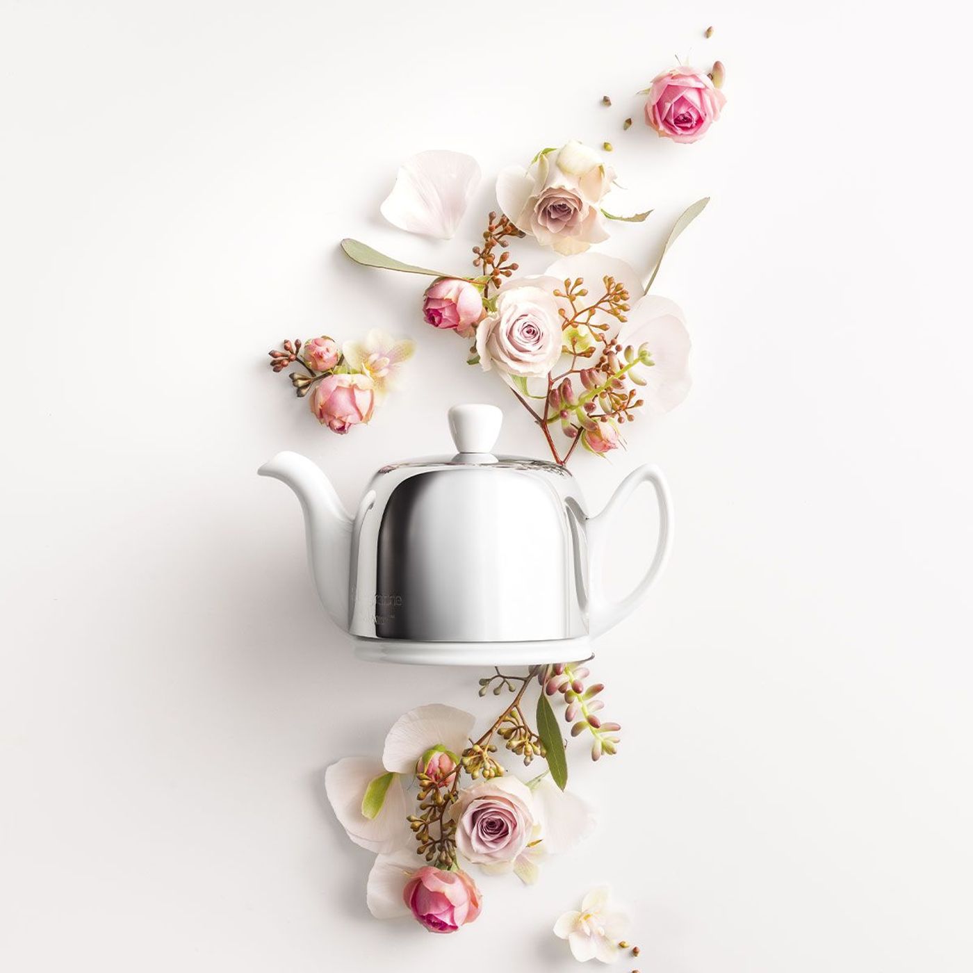 Théière SALAM blanche 4 tasses
