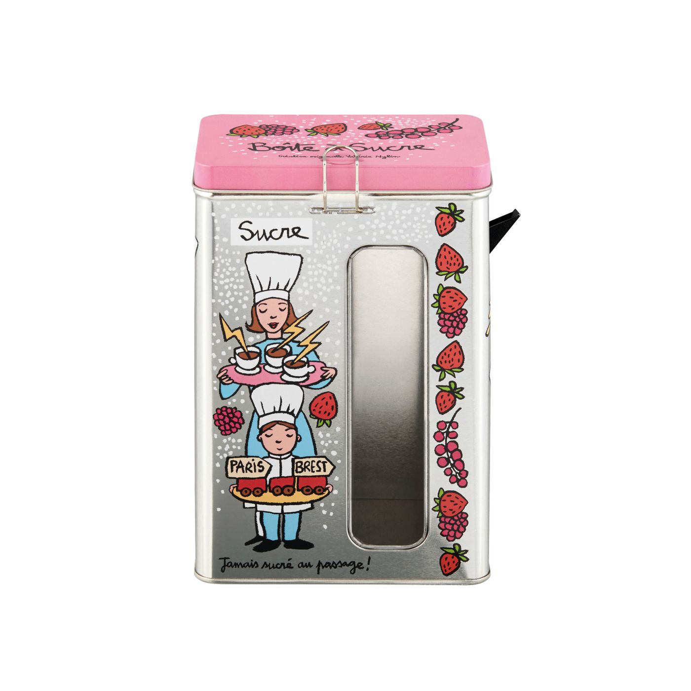 Boîte fenêtre pour sucre Au passage