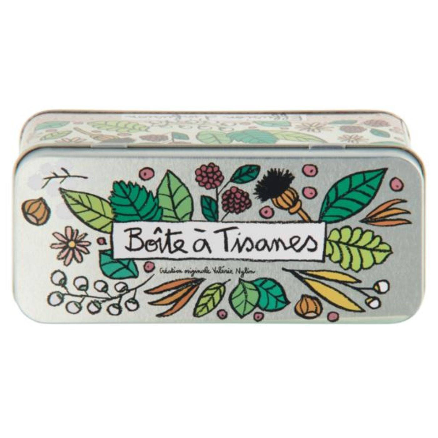 Boîte tisanes en métal