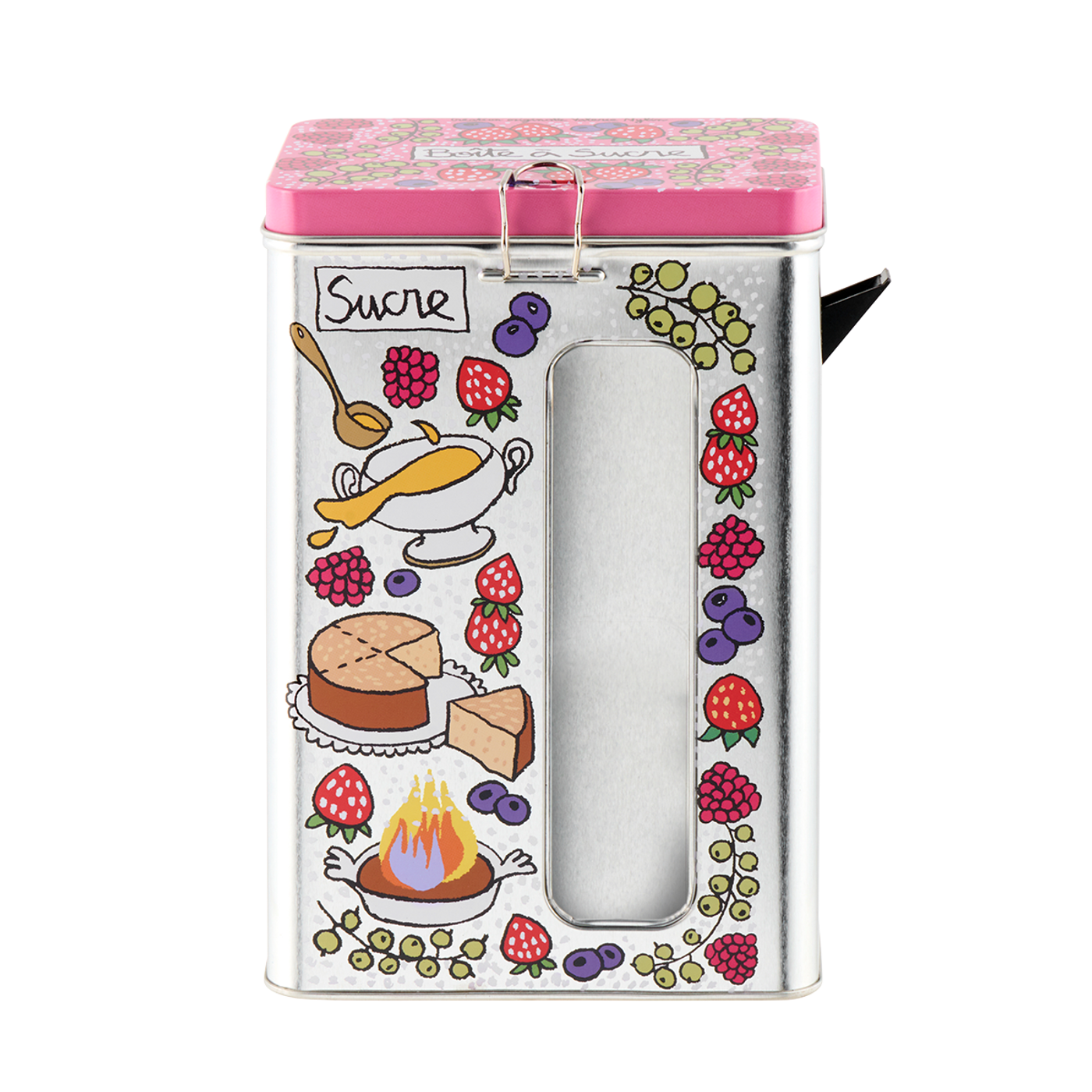 Boîte à fenêtre avec bec verseur Sucre