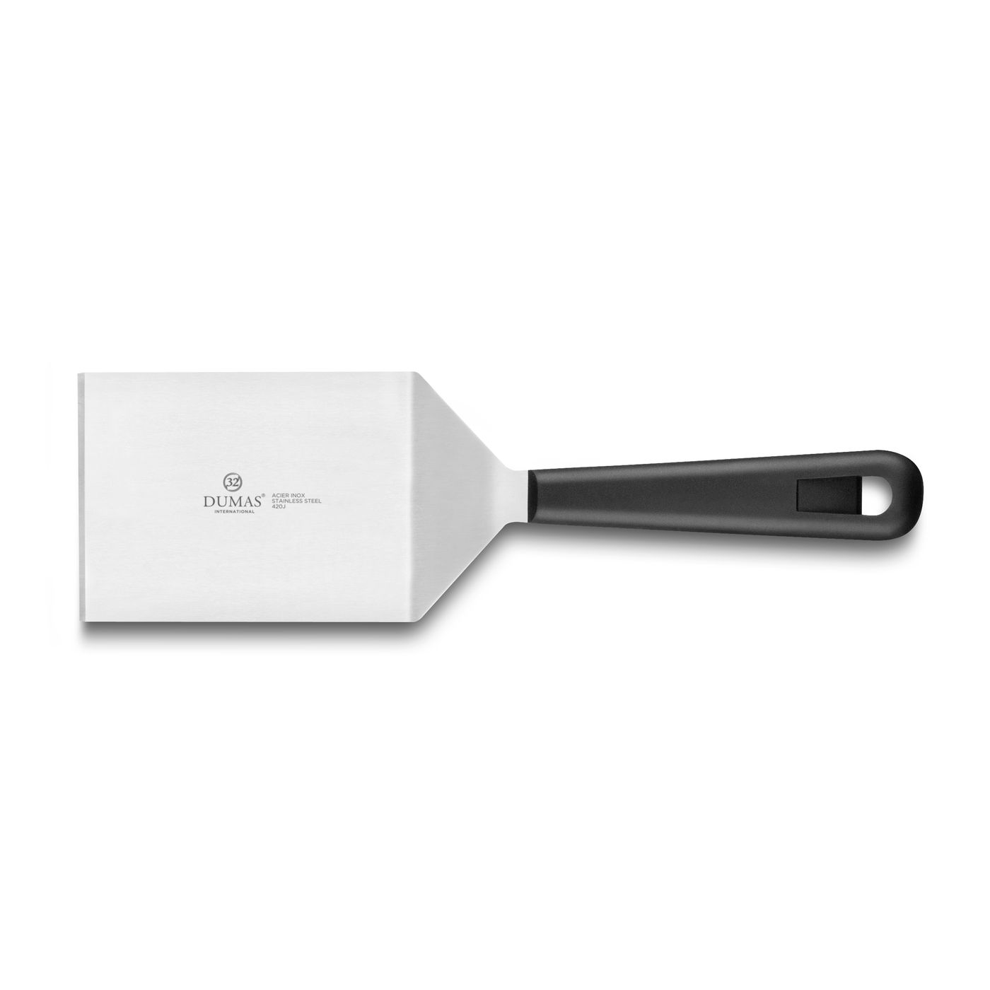 Spatule large coudée rigide 15x8 cm