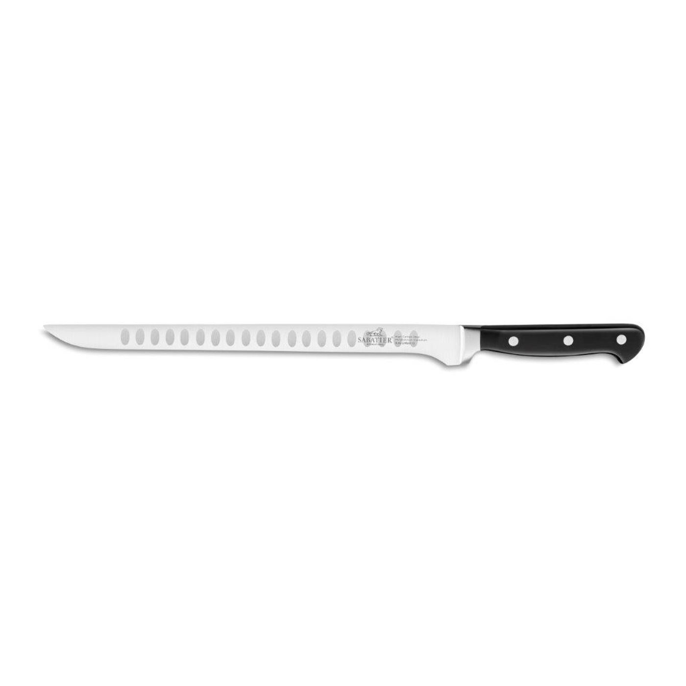 Couteau à saumon/jambon alvéolé Pluton