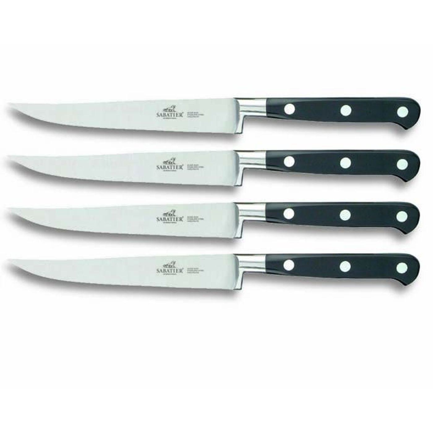 Coffret 4 couteaux à steak licorne