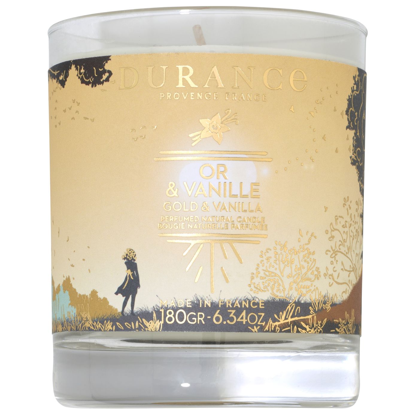 BOUGIE parfumée OR ET VANILLE