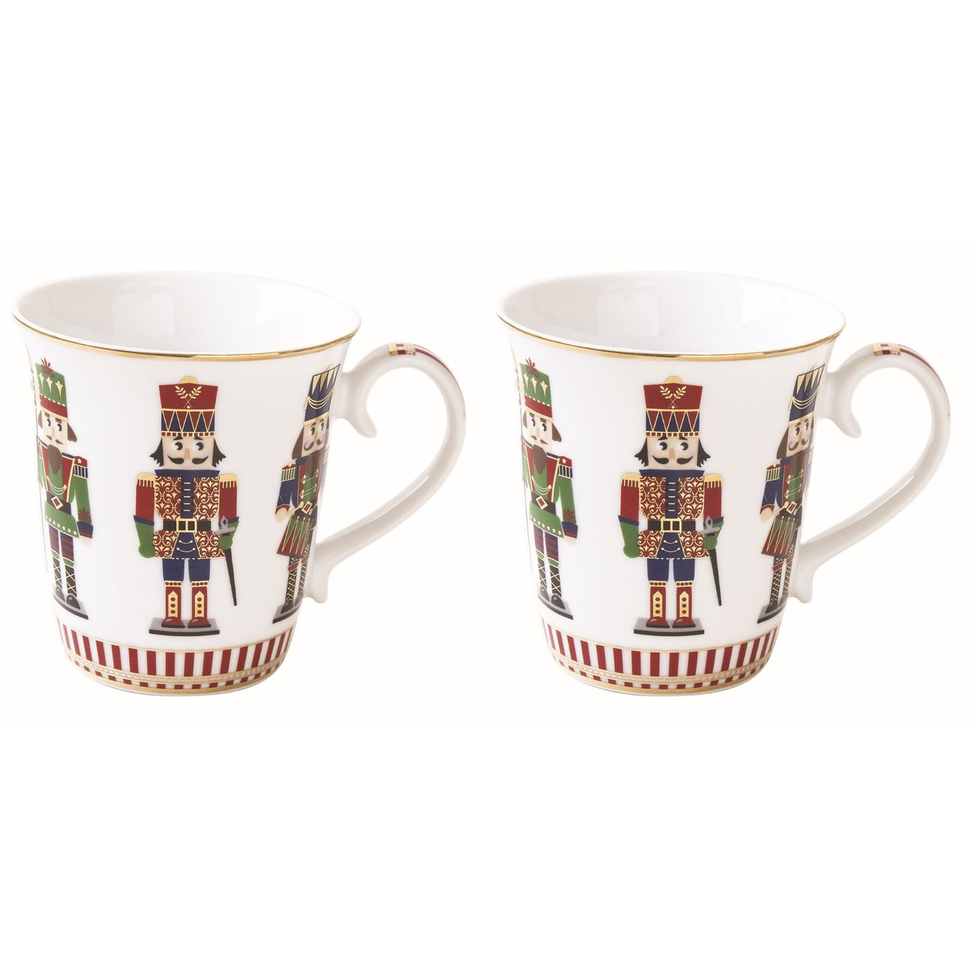 2 mugs 27,5 cl Nutcracker