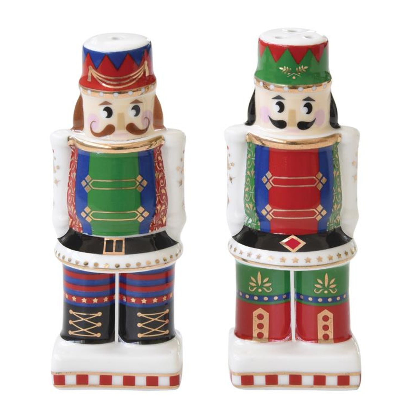 Salière et poivrière nutcracker