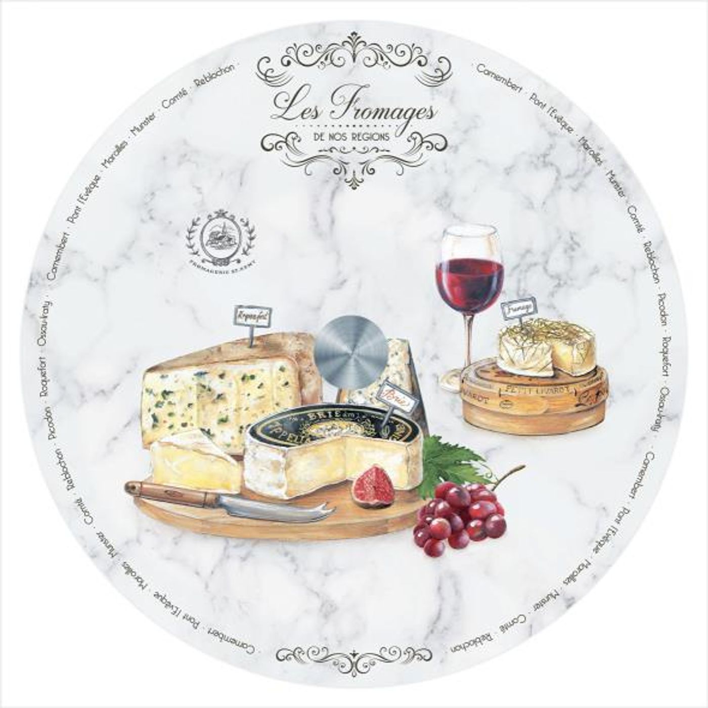 Coffret plateau tournant