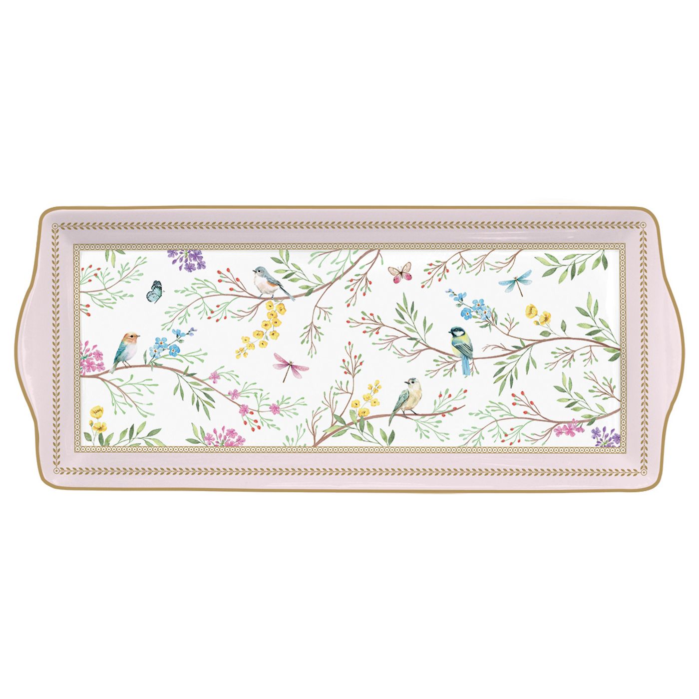Coffret plat à cake BIRDS MELODY