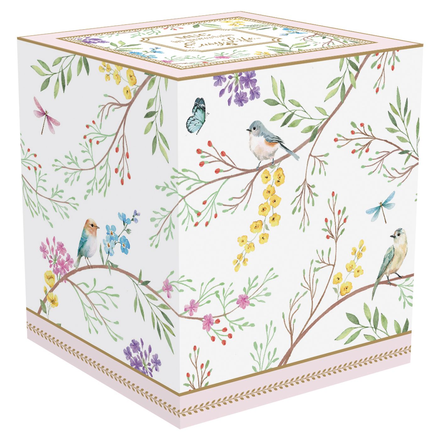 Coffret 1 Mug en porcelaine BIRDS MELODY