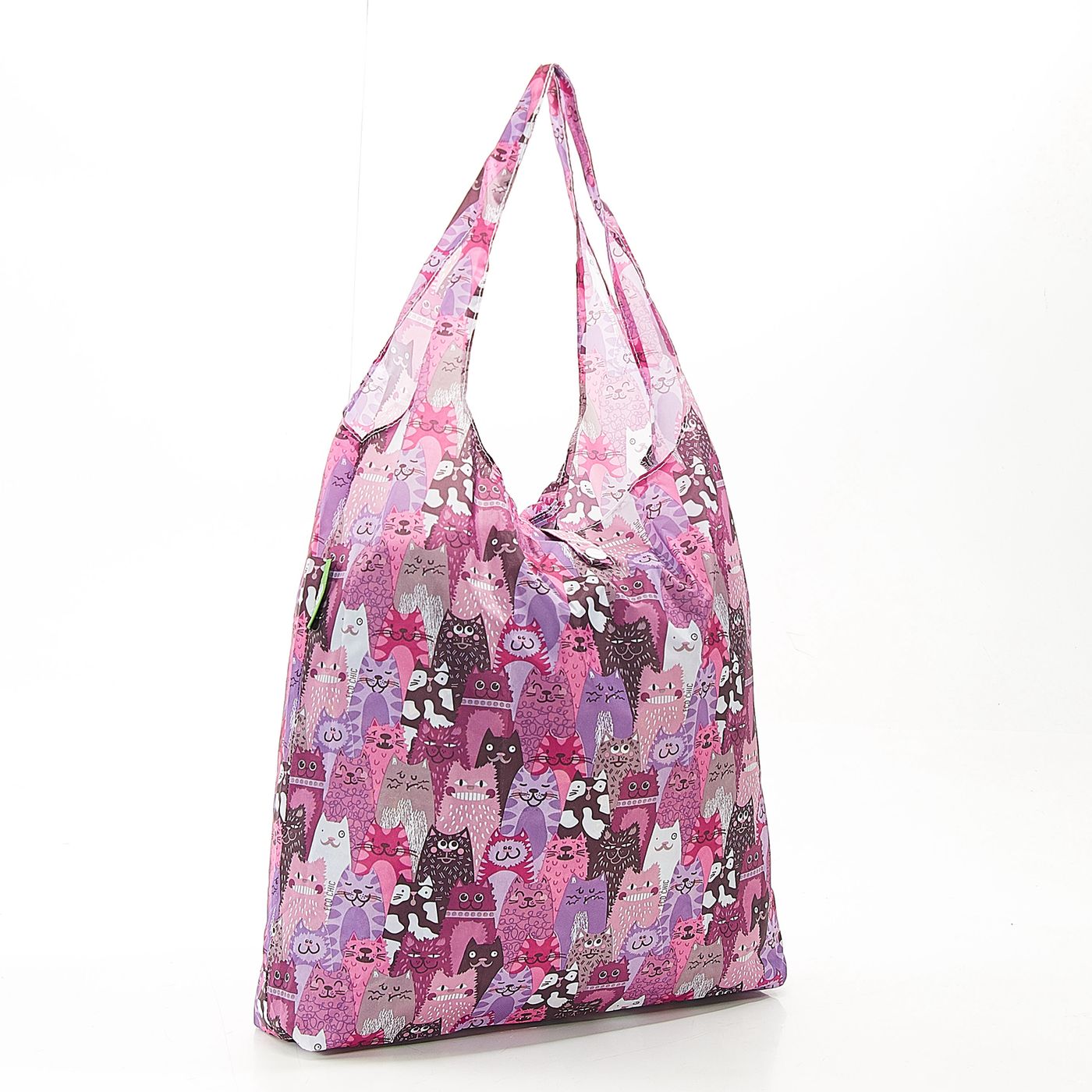 Sac mini-maxi Chats violet
