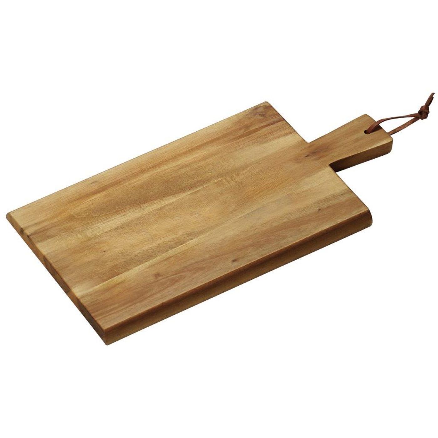 Planche de service Acacia avec poignée 38 x 18 cm