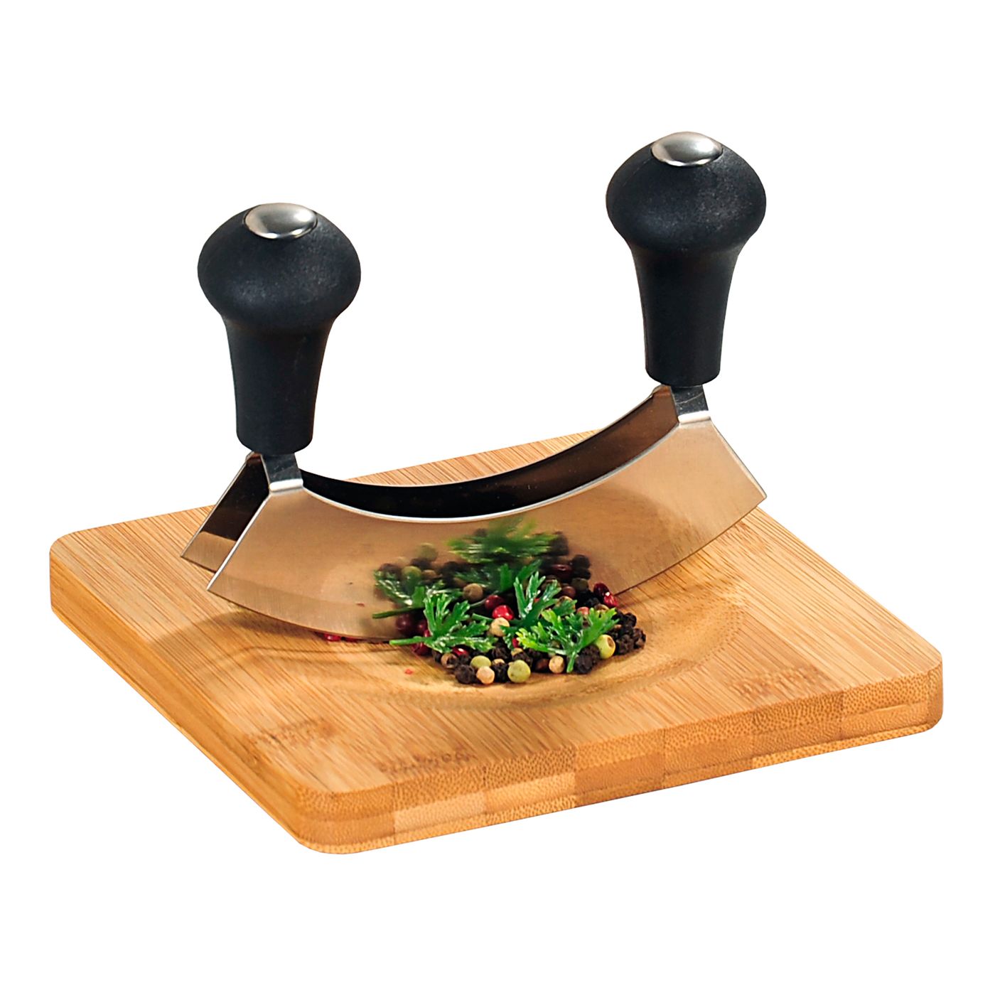 Hachoir Berceuse double lame avec socle