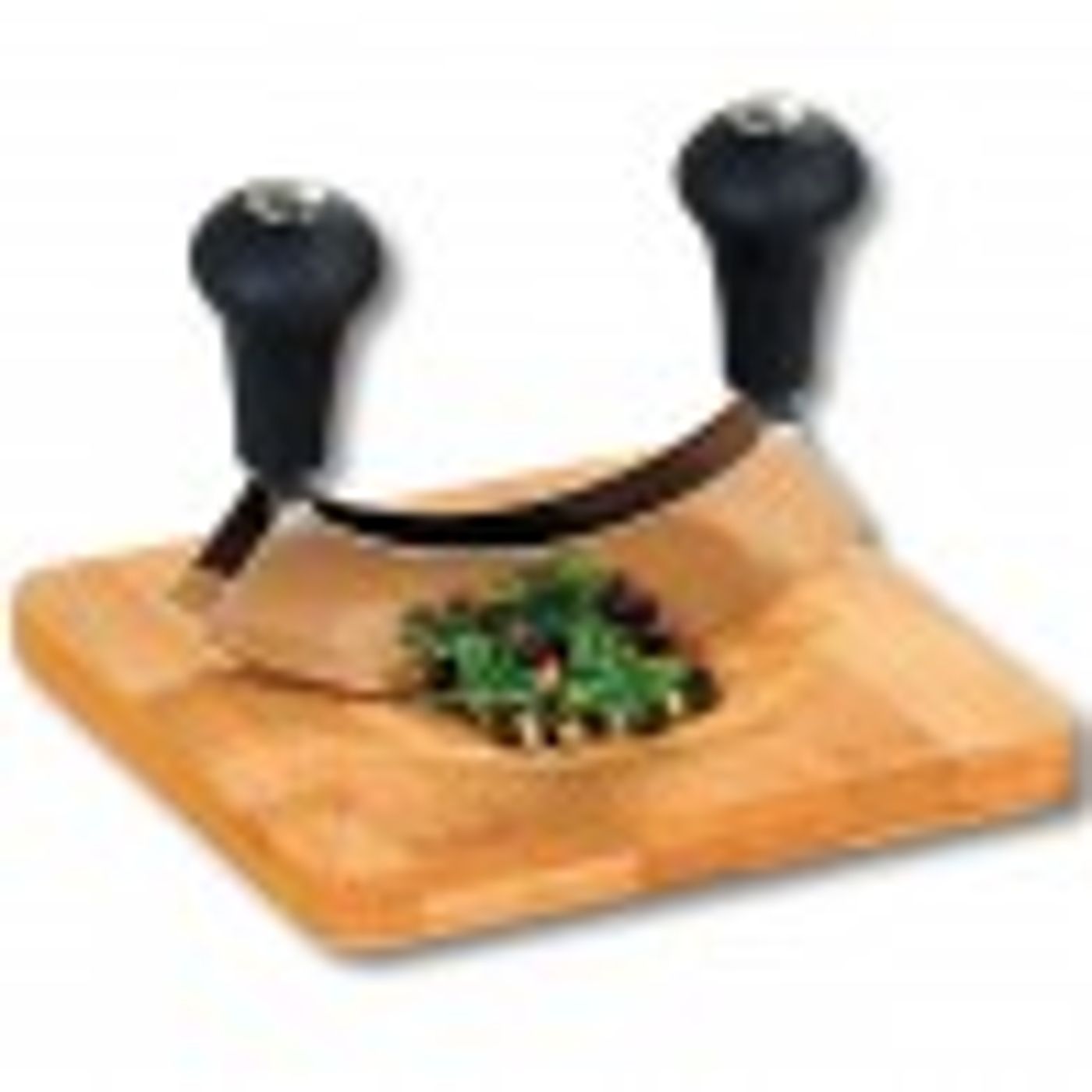 Hachoir Berceuse double lame avec socle